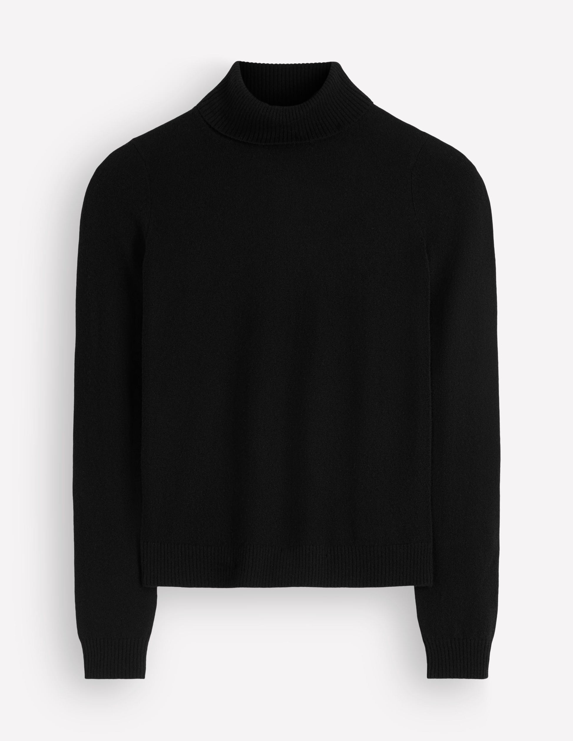 Elsie Rollkragenpullover aus Kaschmir-Schwarz-5