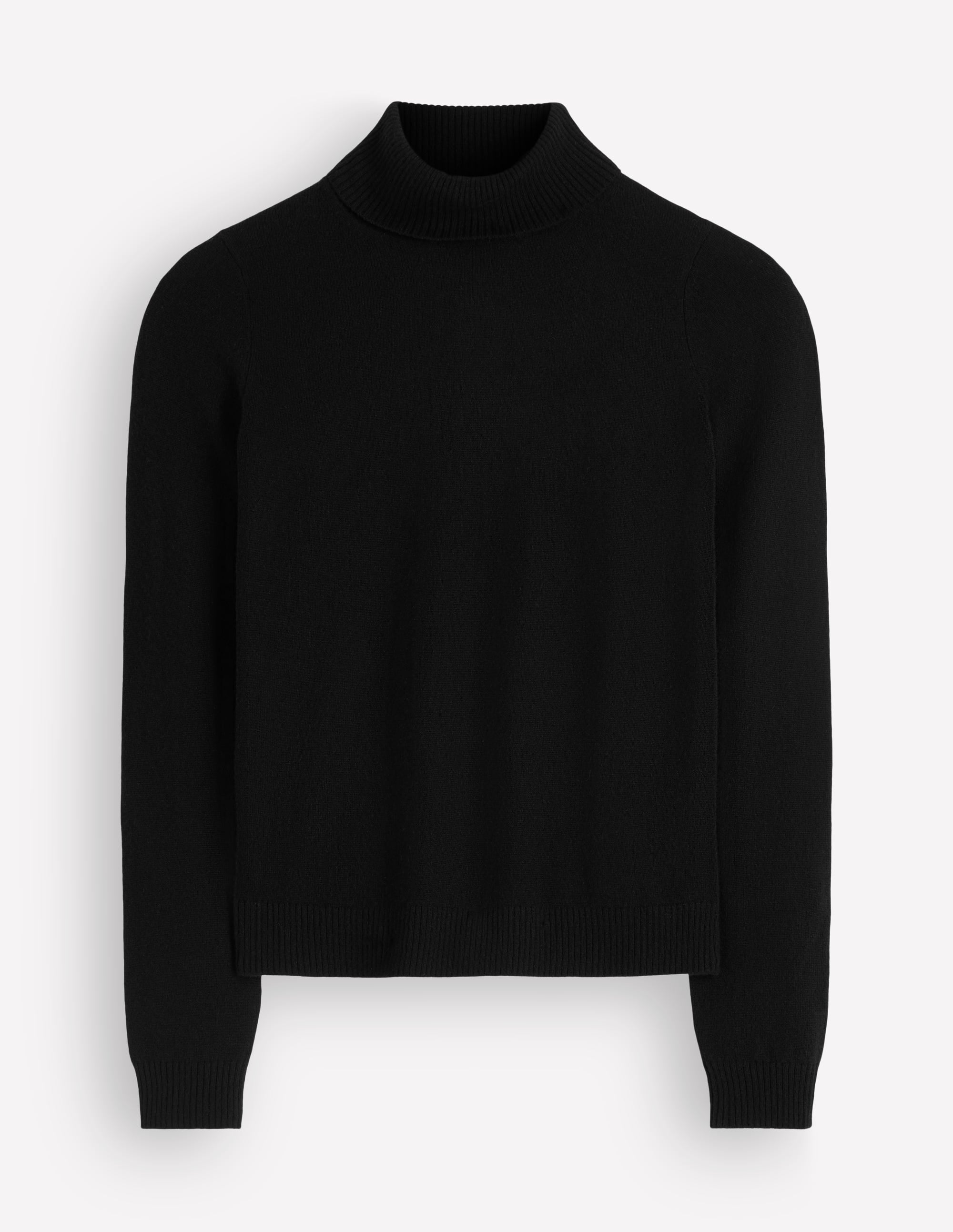 Elsie Rollkragenpullover aus Kaschmir-Schwarz - Image 5