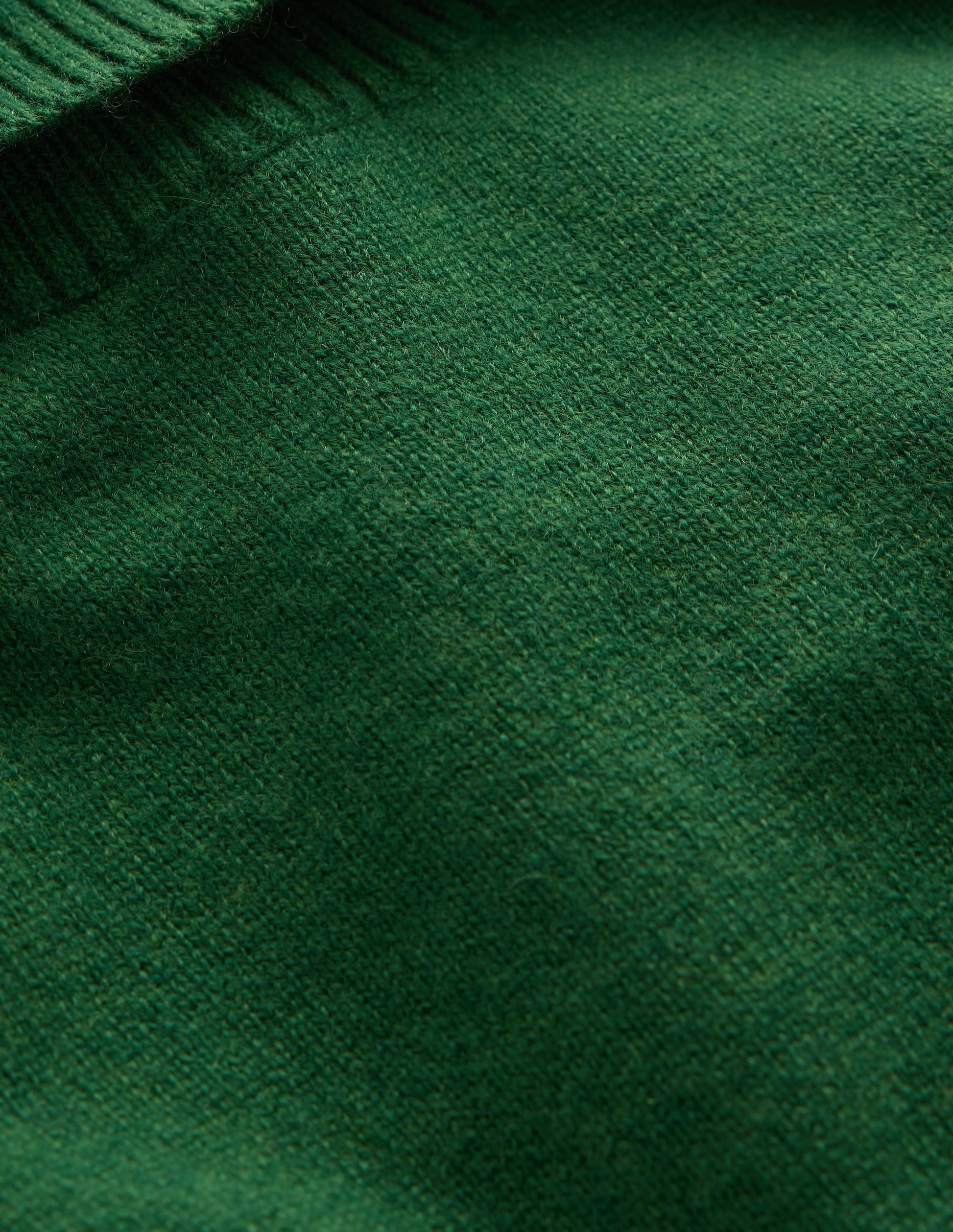 Elsie Rollkragenpullover aus Kaschmir-Frisches Grün-7