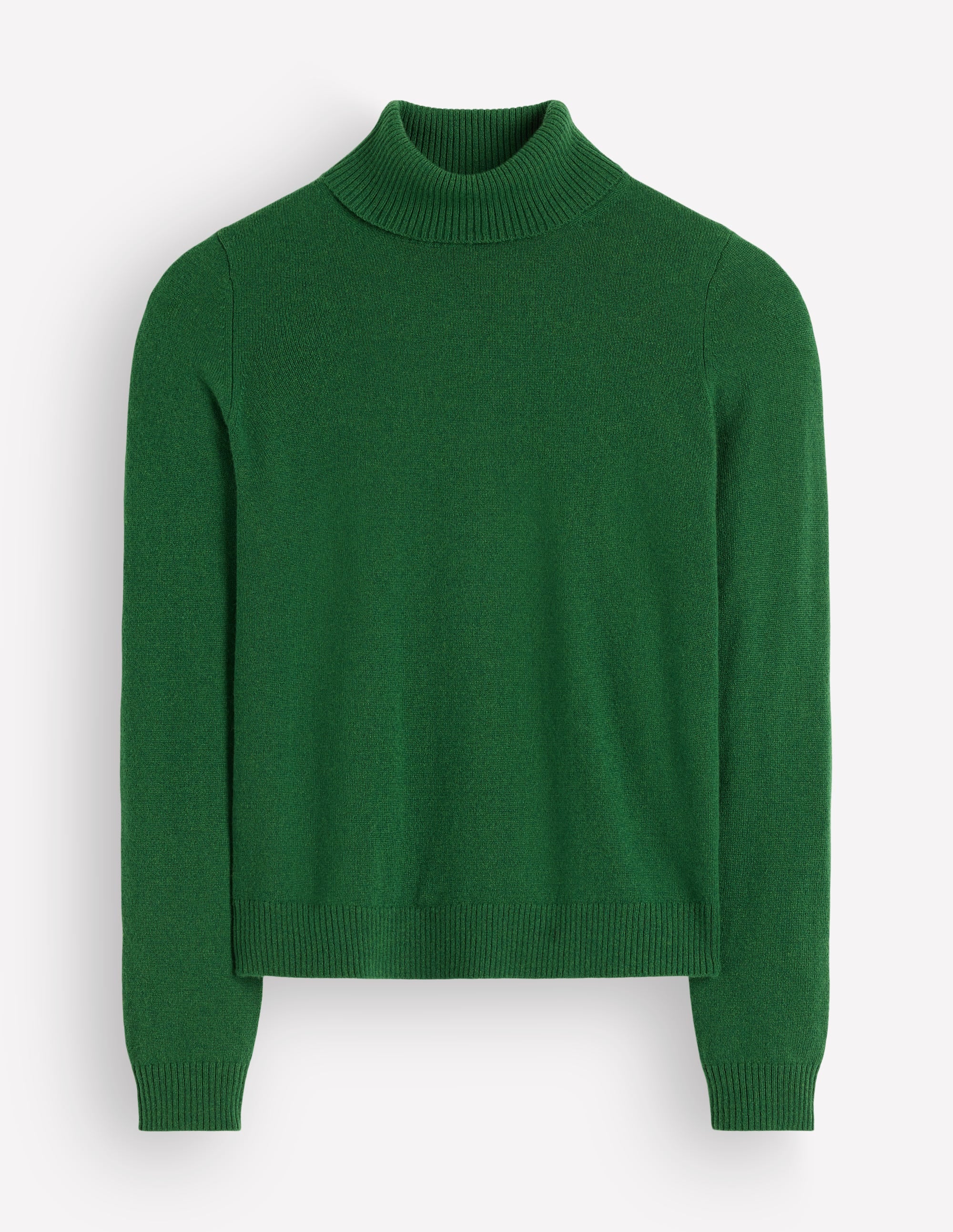 Elsie Rollkragenpullover aus Kaschmir-Frisches Grün - Image 6