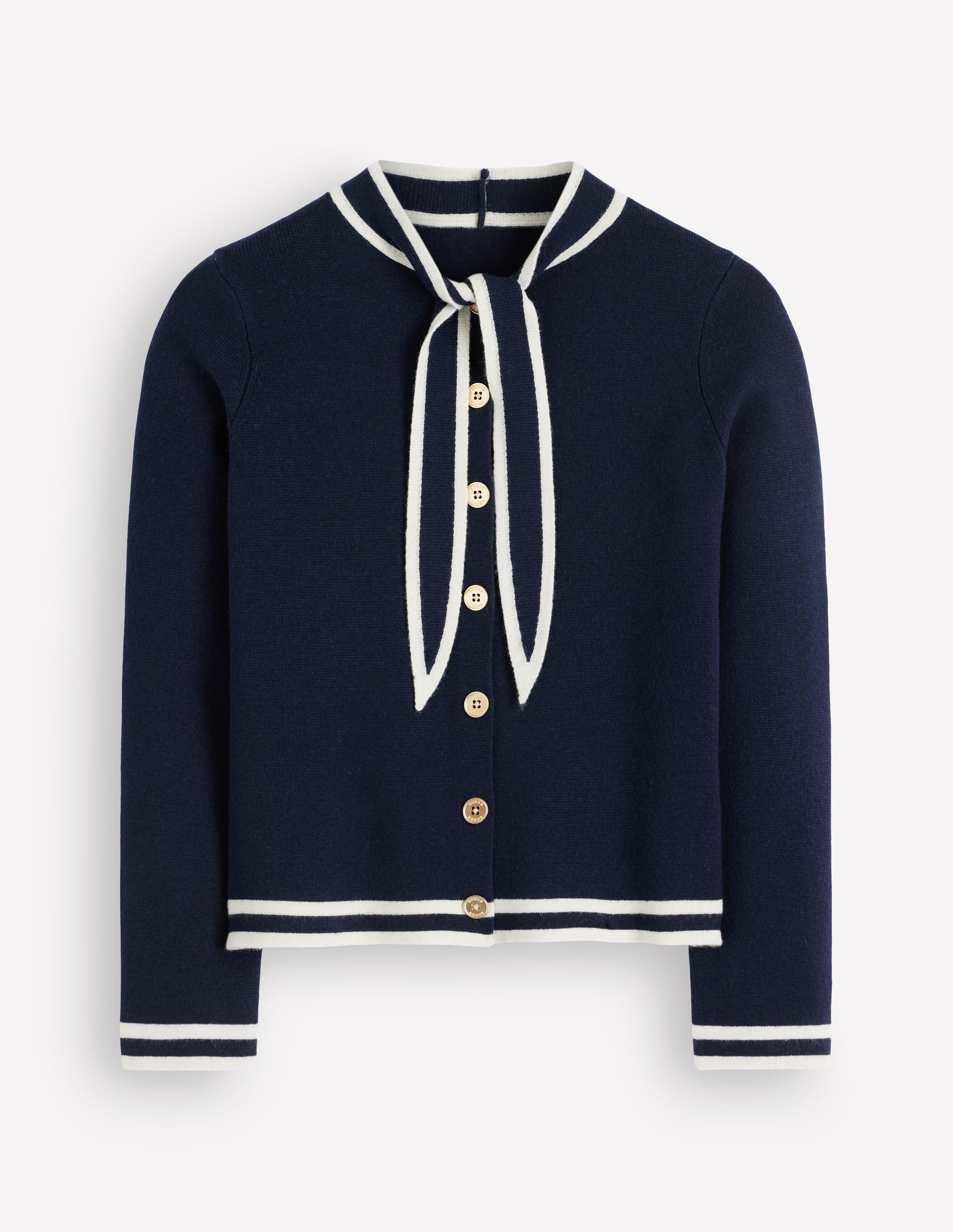 Milano Jacke zum Binden-Marineblau - Image 6