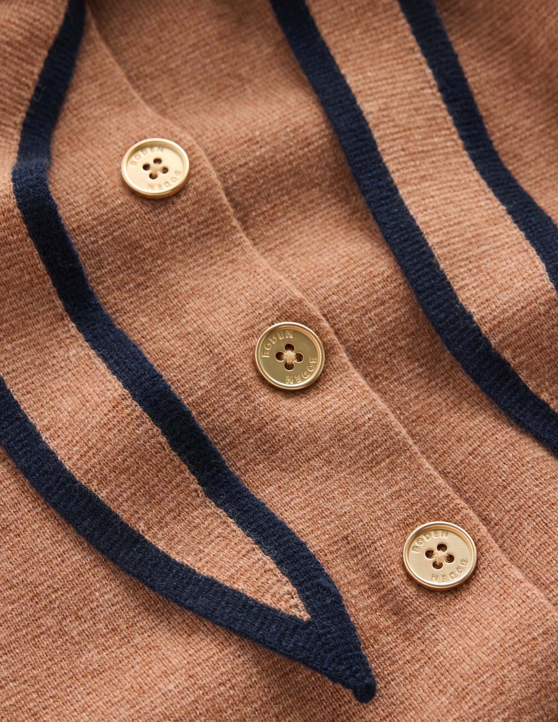 Milano Jacke zum Binden-Kamelbraun-7