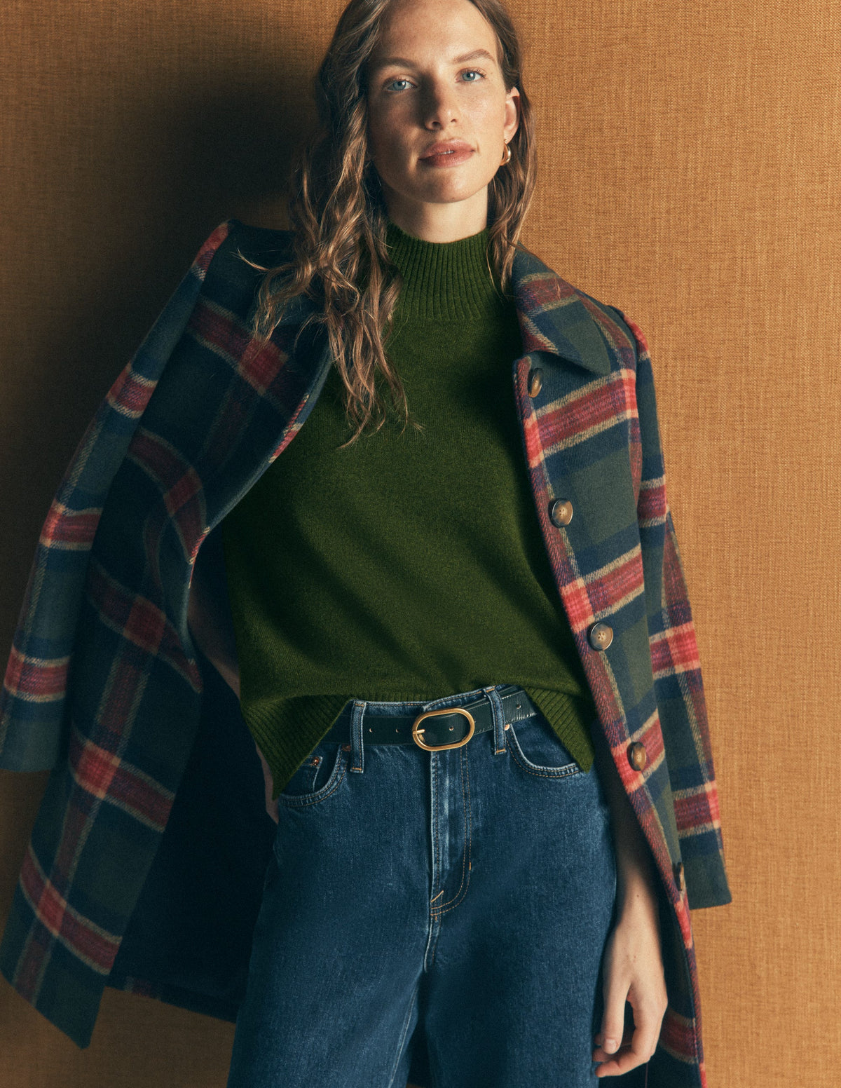 Fay Hochgeschlossener Kaschmirpullover-Kohlblatt Meliert - Image 1