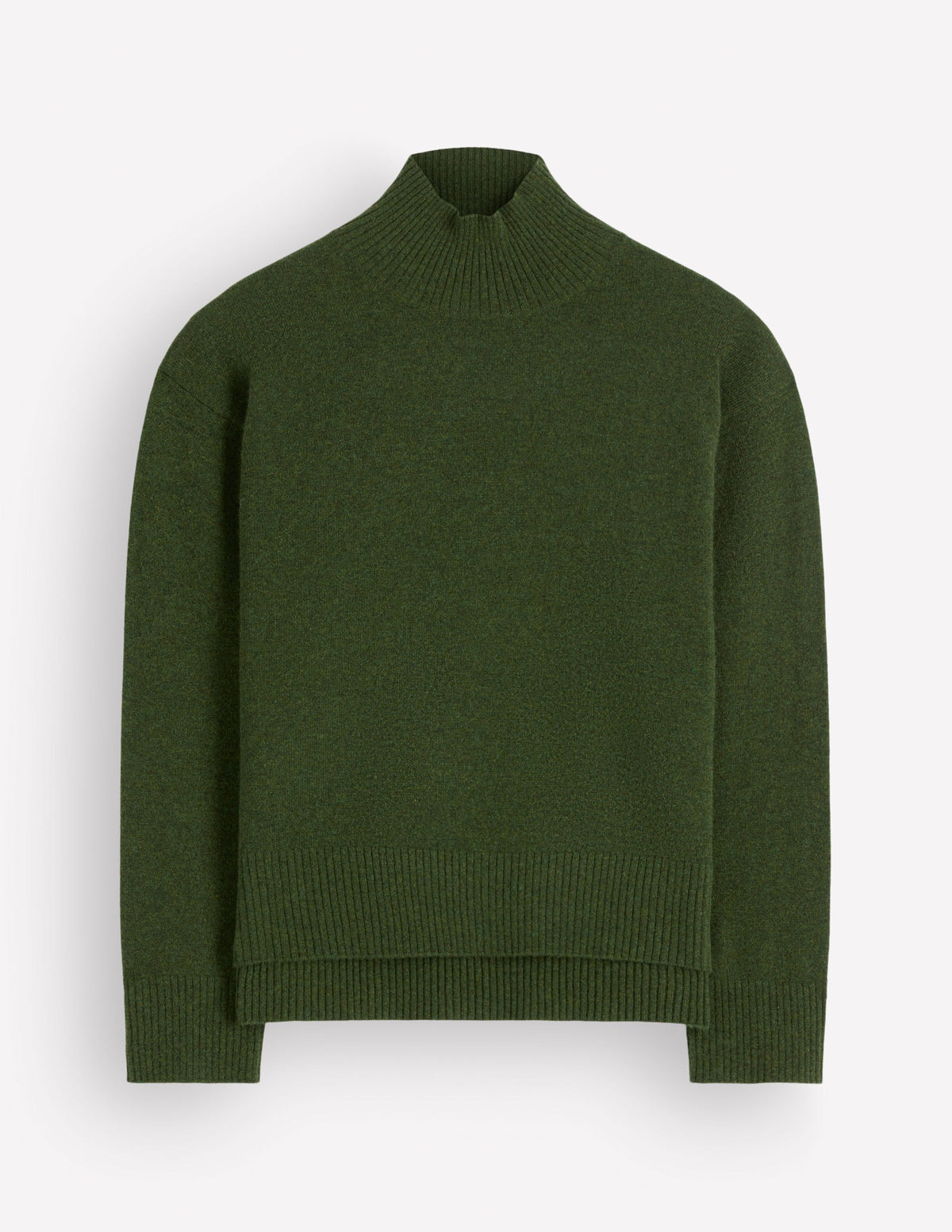 Fay Hochgeschlossener Kaschmirpullover-Kohlblatt Meliert - Image 6