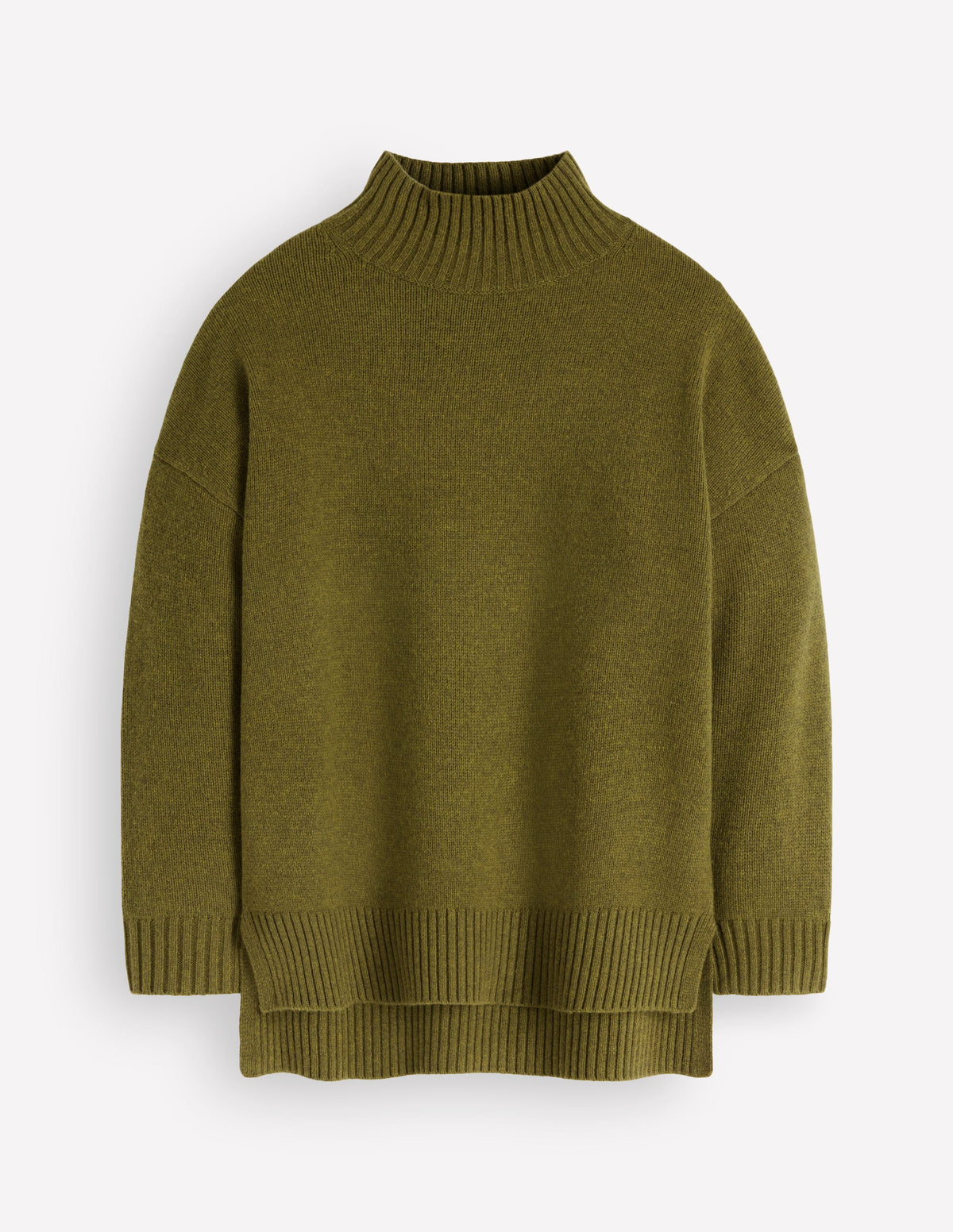 Marta Langer Merino-Pullover-Ockergrün - Image 6