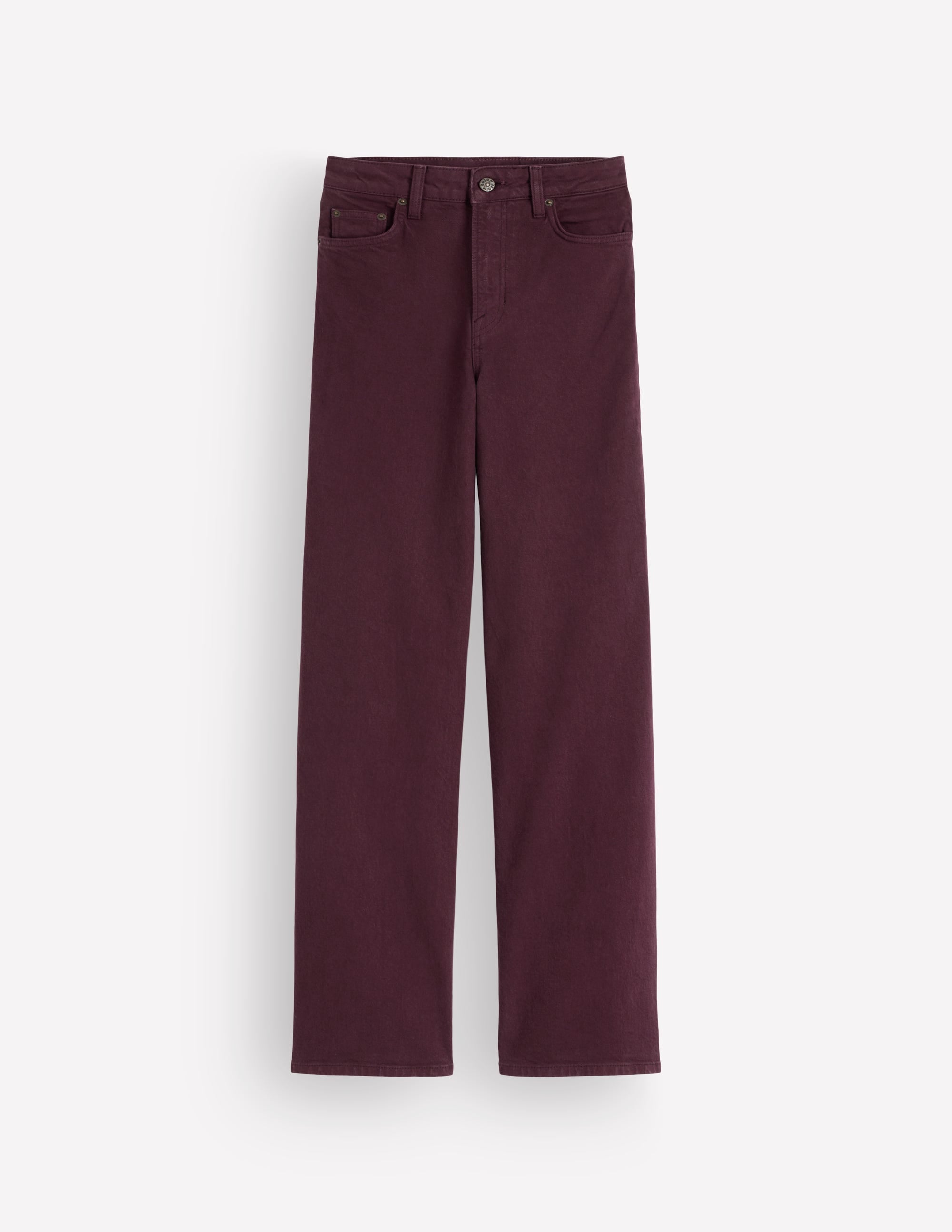 Jeans mit hohem Bund und geradem, weitem Bein-Weinprobe - Image 6