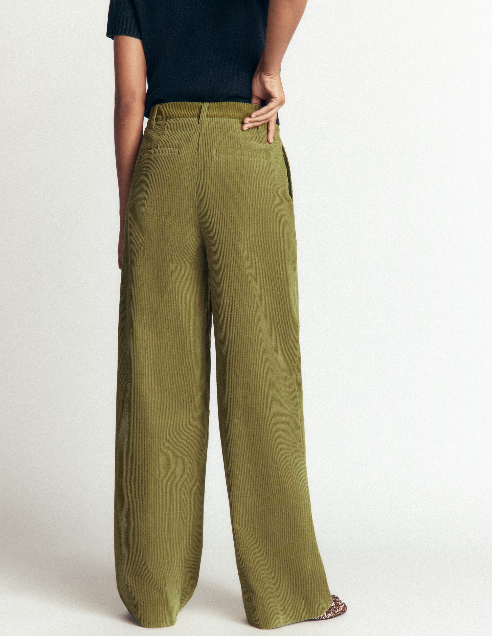 Belgravia Hose aus Jumbo-Cord-Kardamom-Samen-4