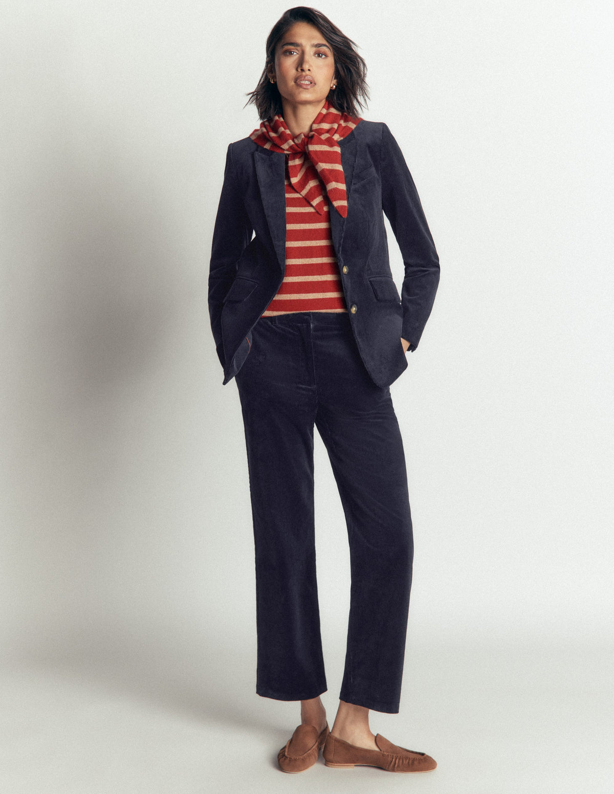 Canonbury Cordhose-Marineblau-1