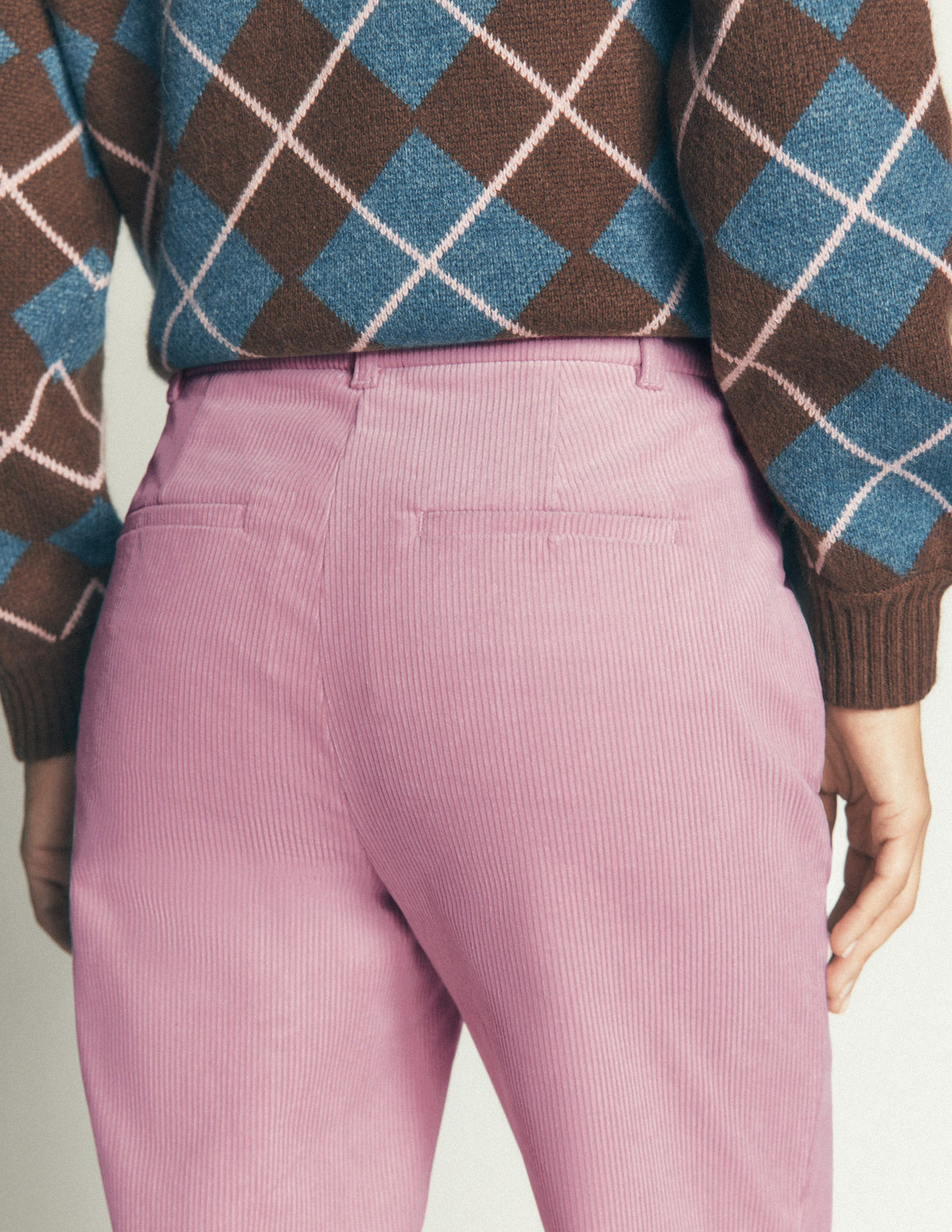 Canonbury Cordhose-Rosa Violett-5