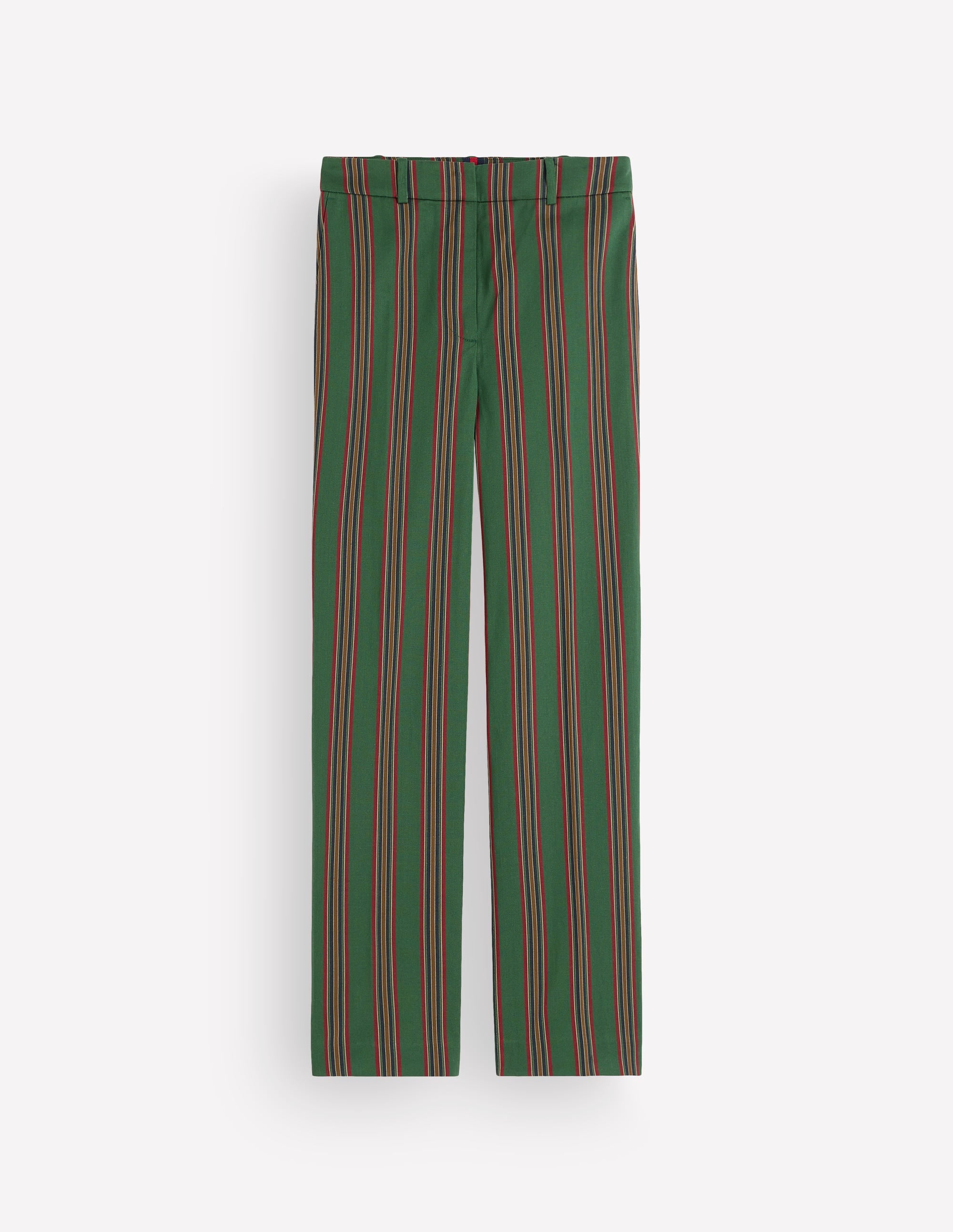 Canonbury Tailored Trousers-Green Stripe - Image 8
