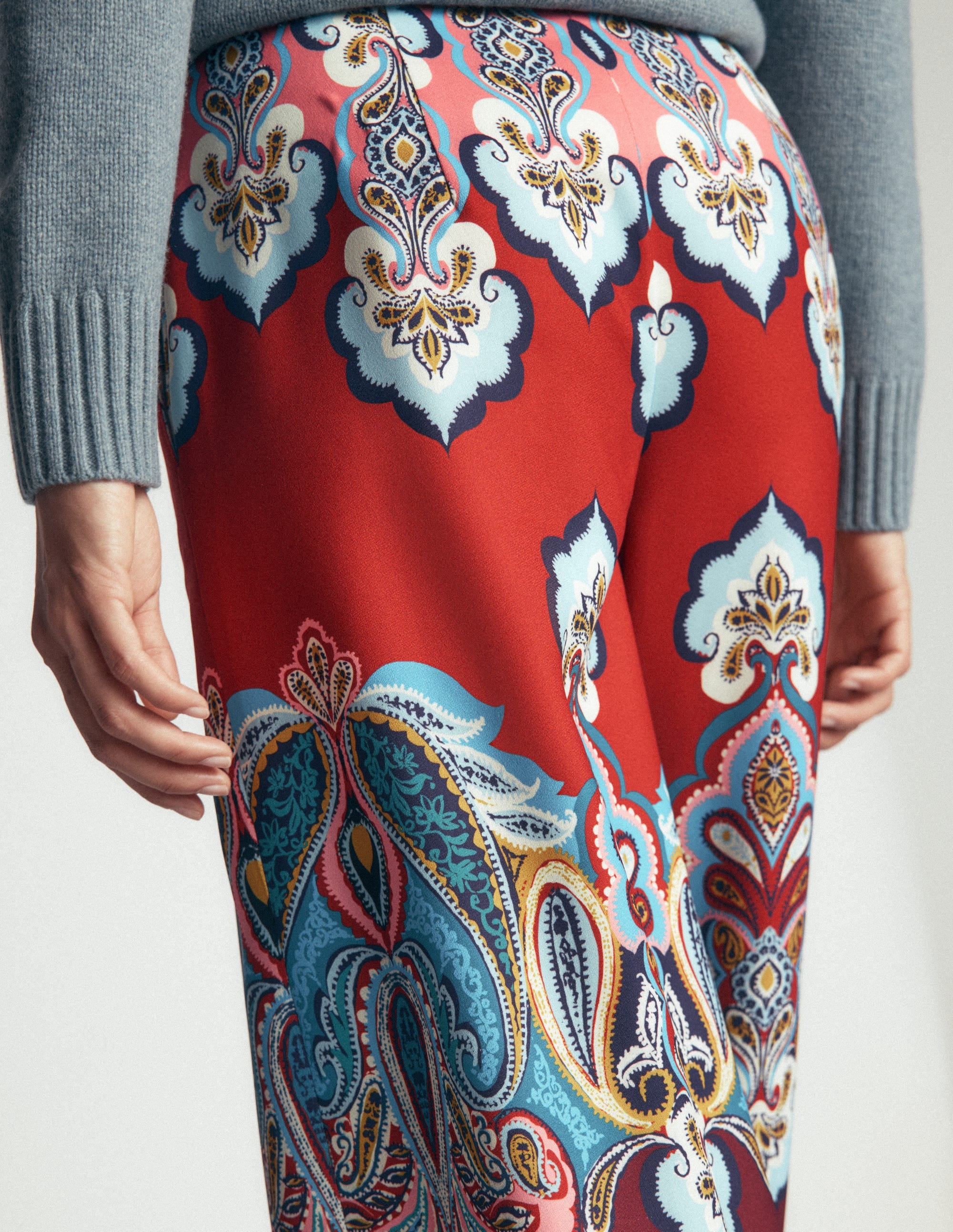 Belgravia Occasion Trousers-Multi, Popping Paisley - Image 6