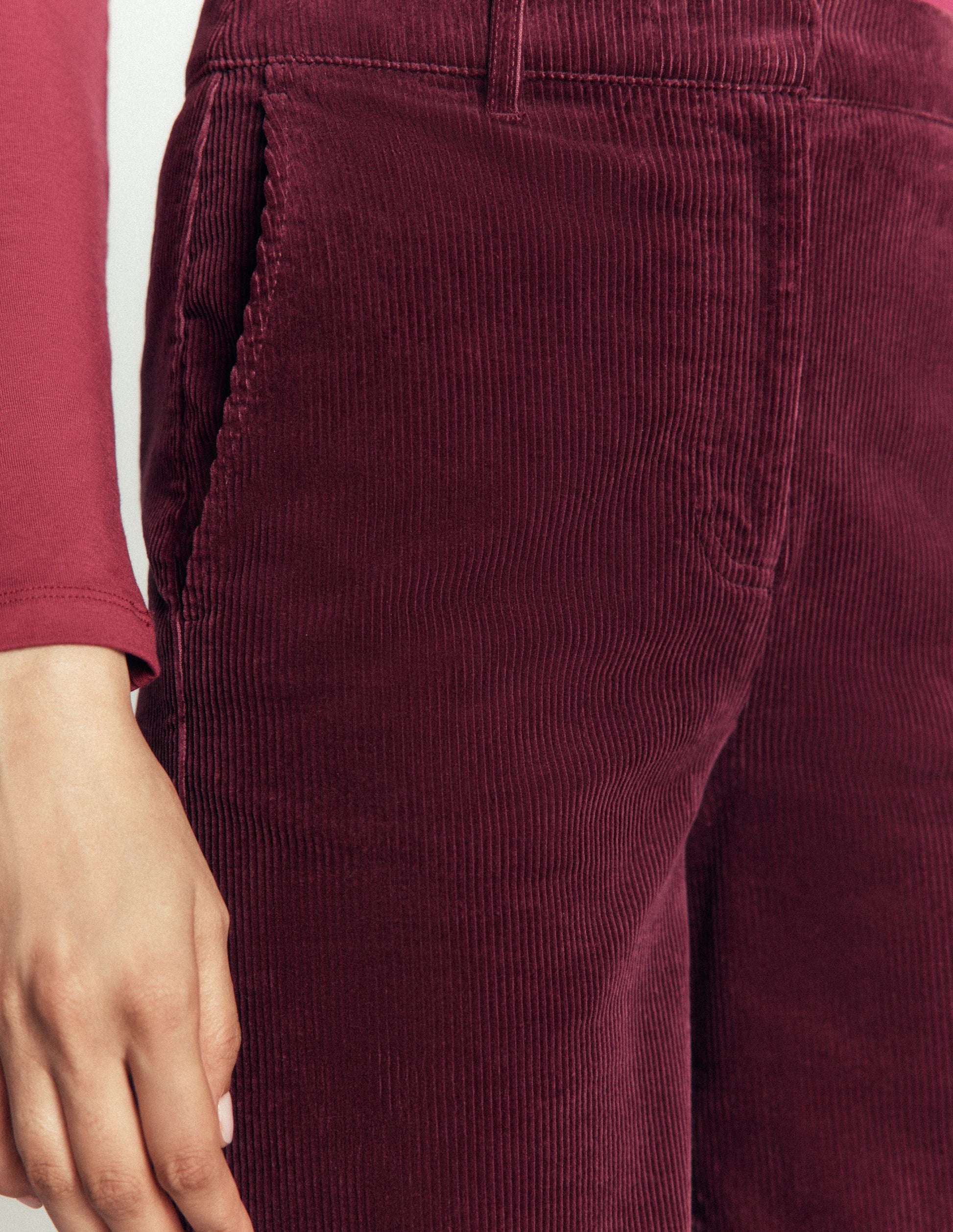 Belgravia Cordhose-Dunkles Purpur-2