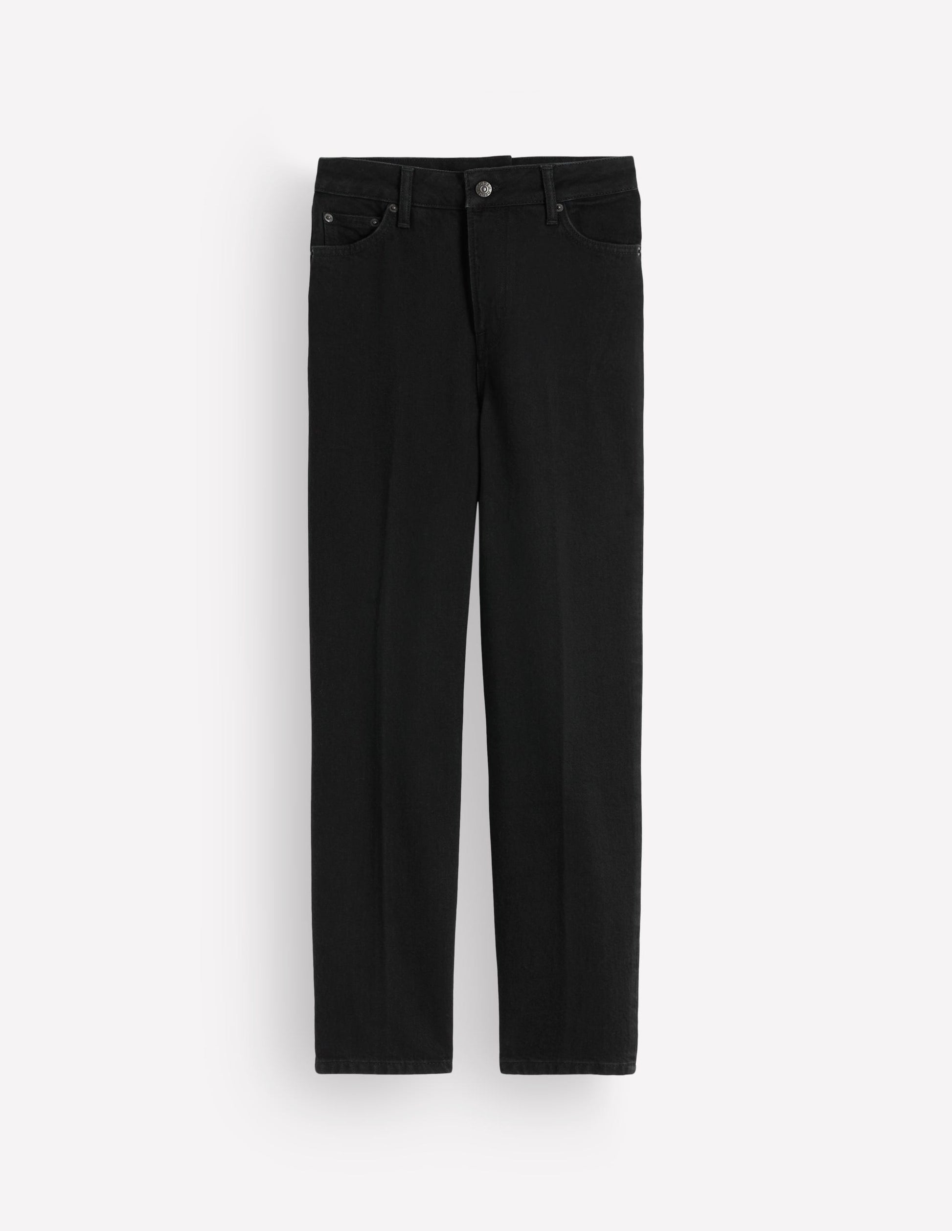 Jeans mit schmal zulaufendem Bein-Verwaschenes Schwarz-6