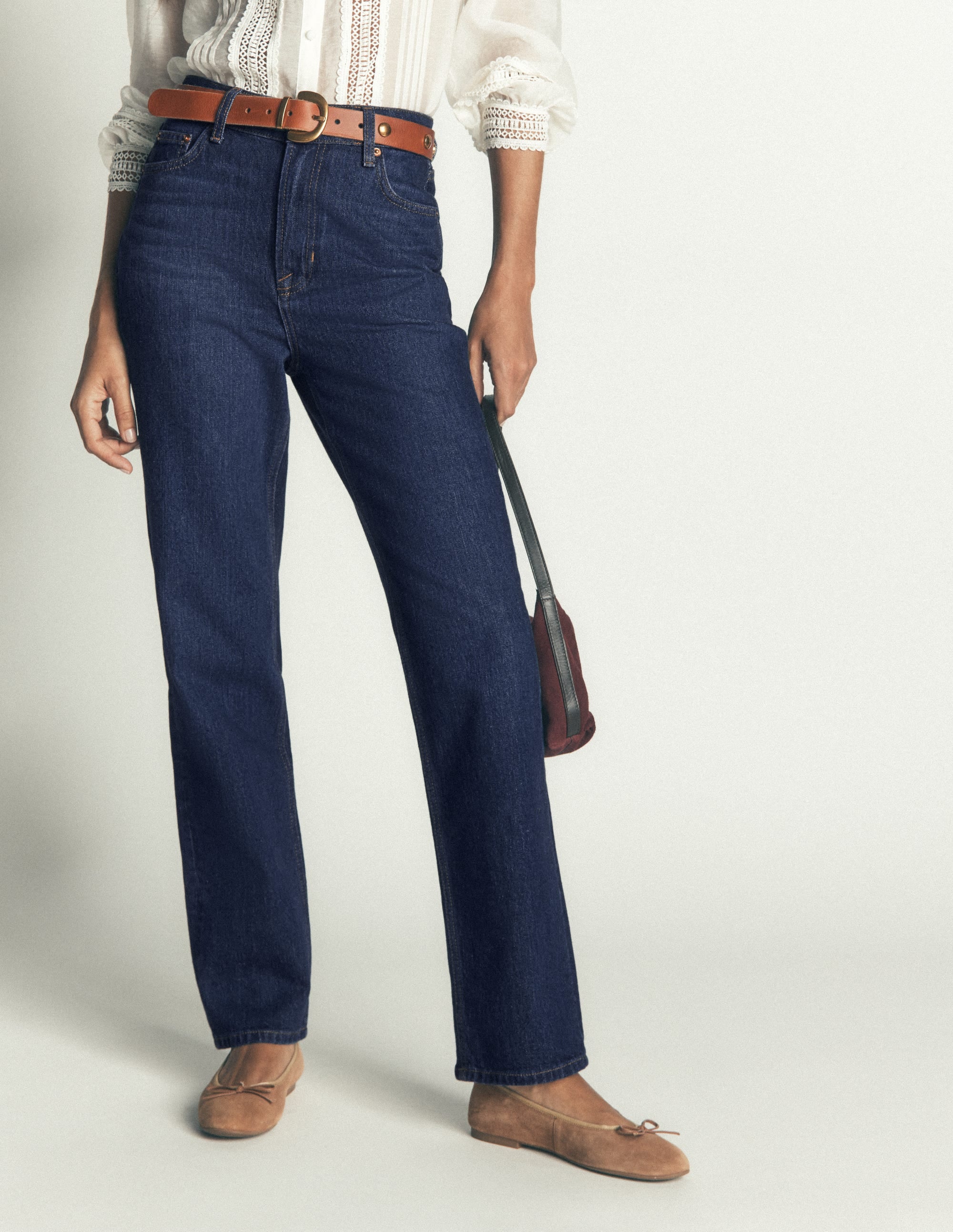 Jeans mit schmal zulaufendem Bein-Indigo - Image 4