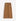 Val Cord-Midirock mit Knopf-Lebkuchen
