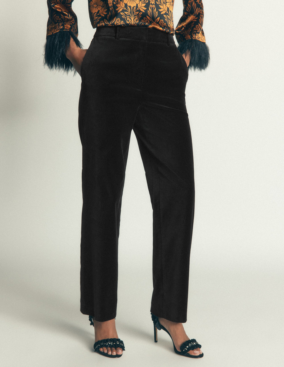 Canonbury Samthose-Schwarz - Image 5
