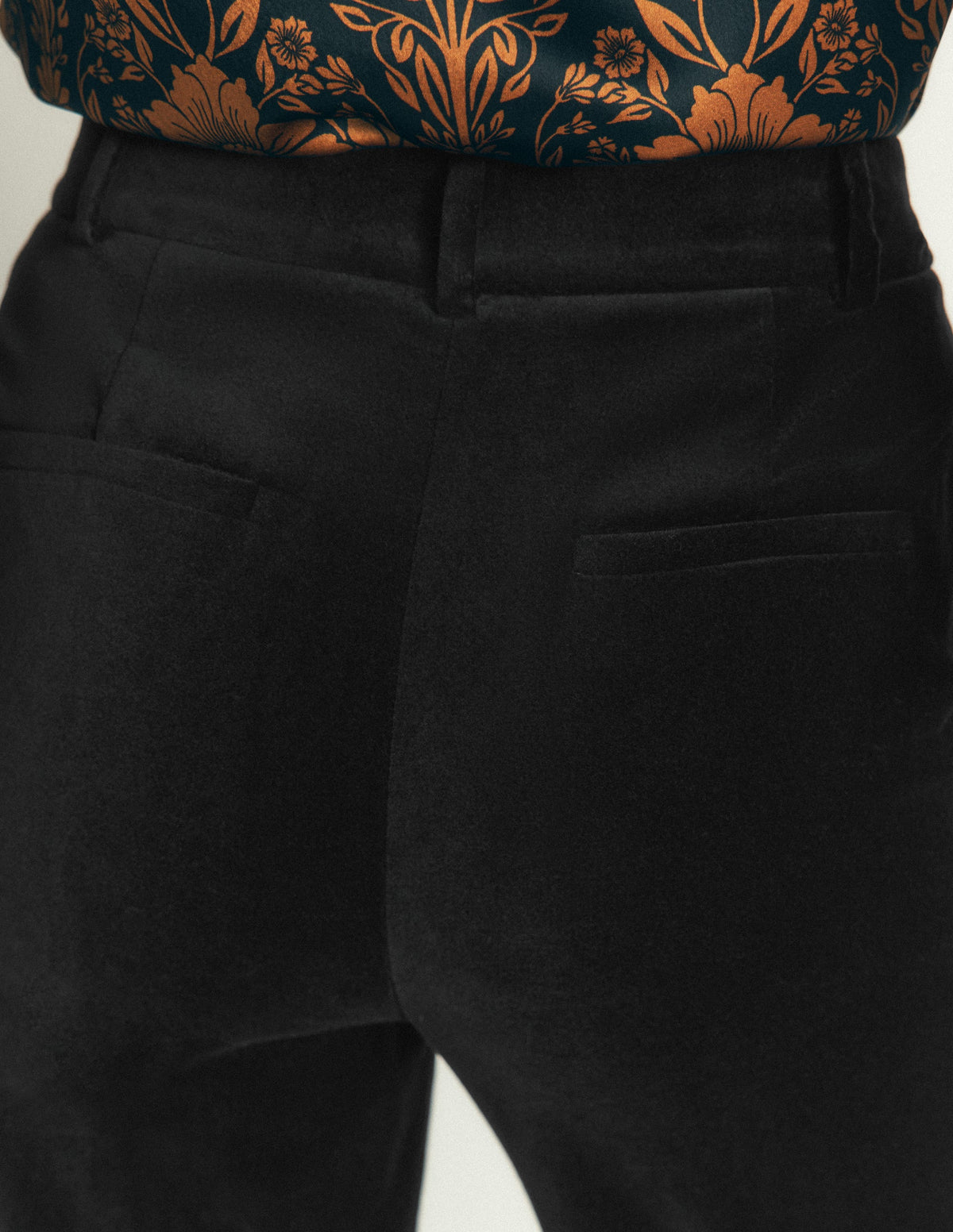 Canonbury Samthose-Schwarz - Image 6