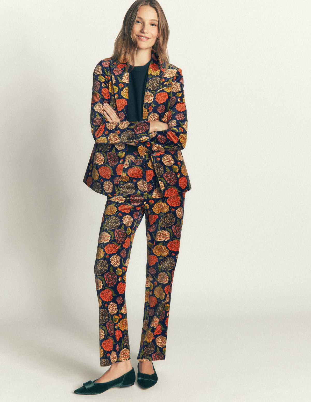 Canonbury Samthose-Blumenmuster - Image 8