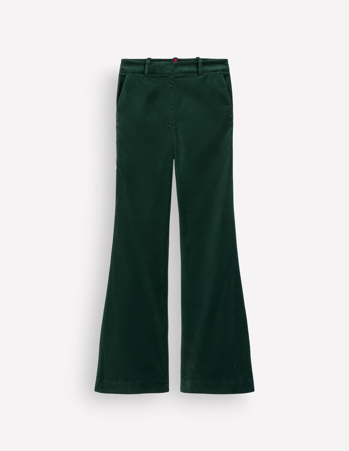 Ausgestellte Samthose-Mitternachtsblau Smaragdgrün - Image 7