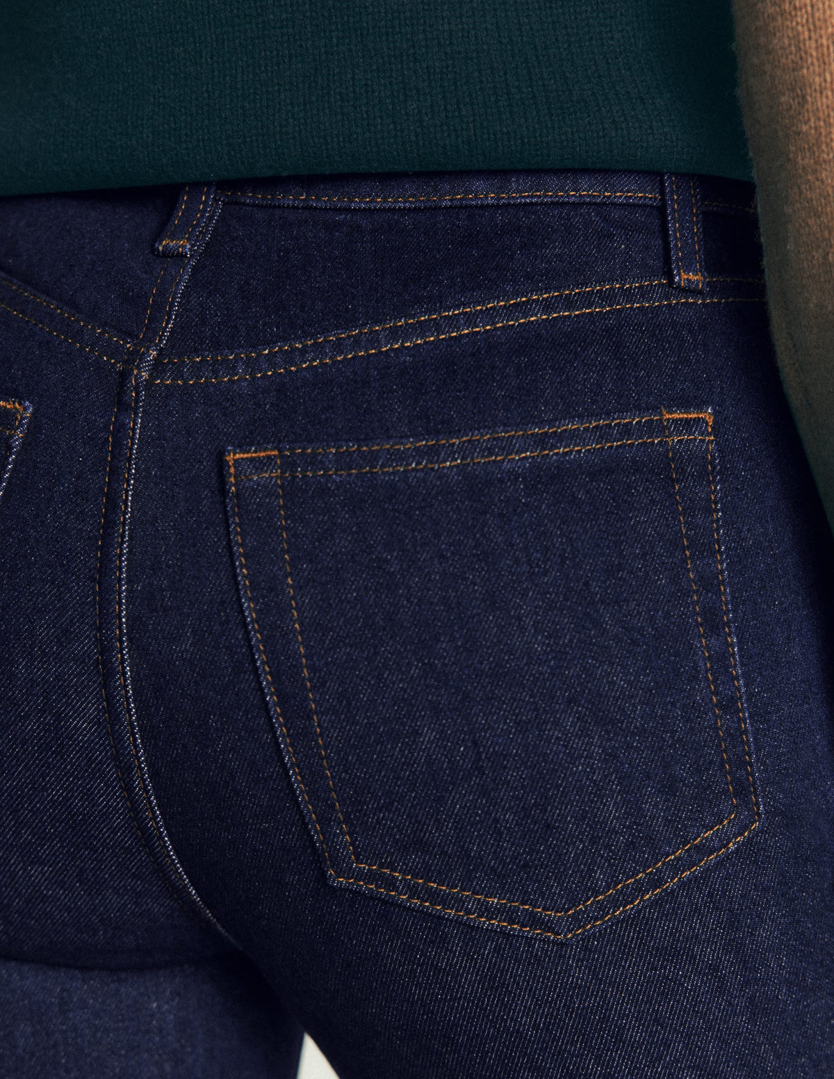 Jean slim taille haute-Indigo - Image 5