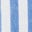 Bow Neck Ruffled Top-Bright Blue, Ivory Stripe