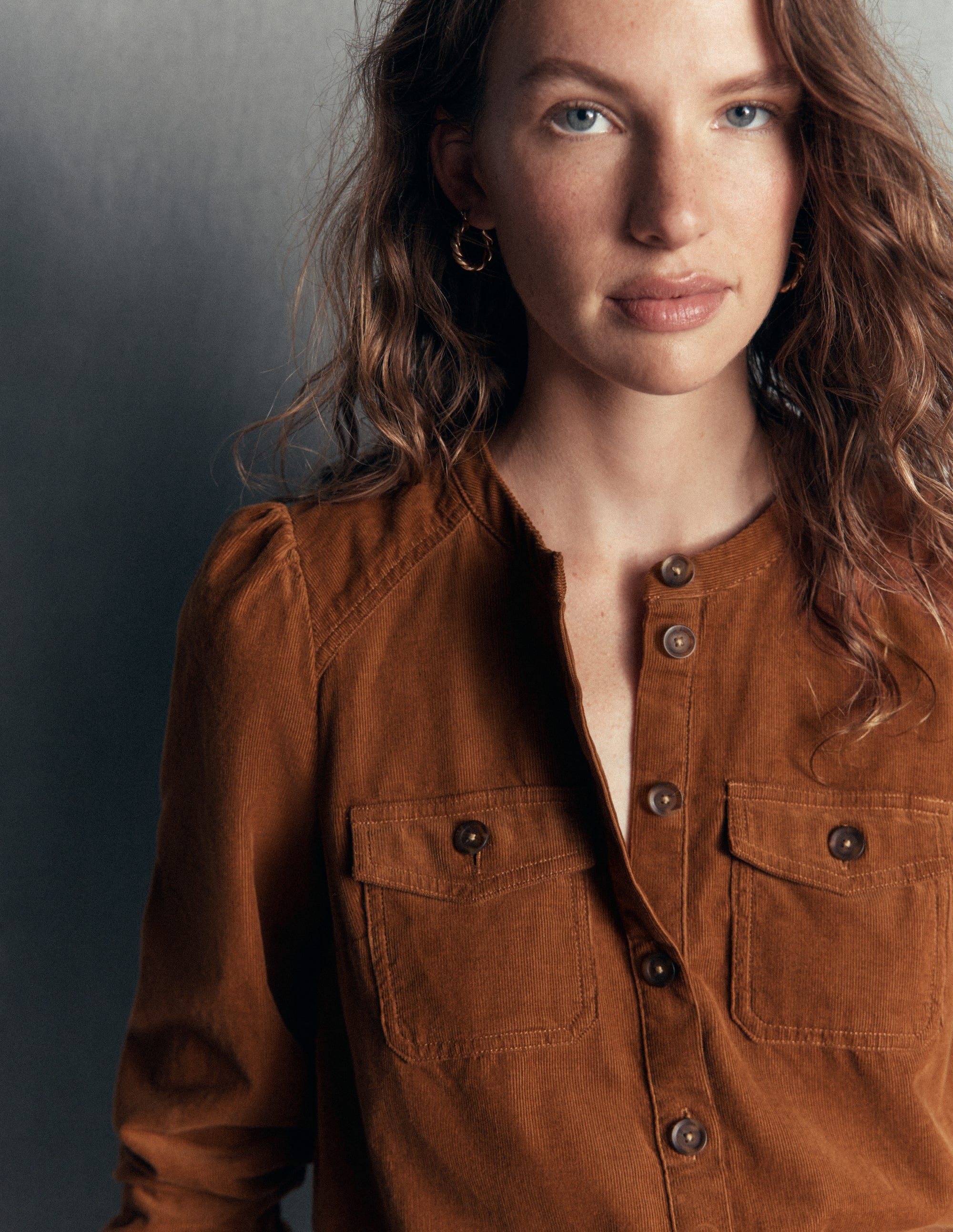 Thea Cordhemd-Ingwer - Image 2
