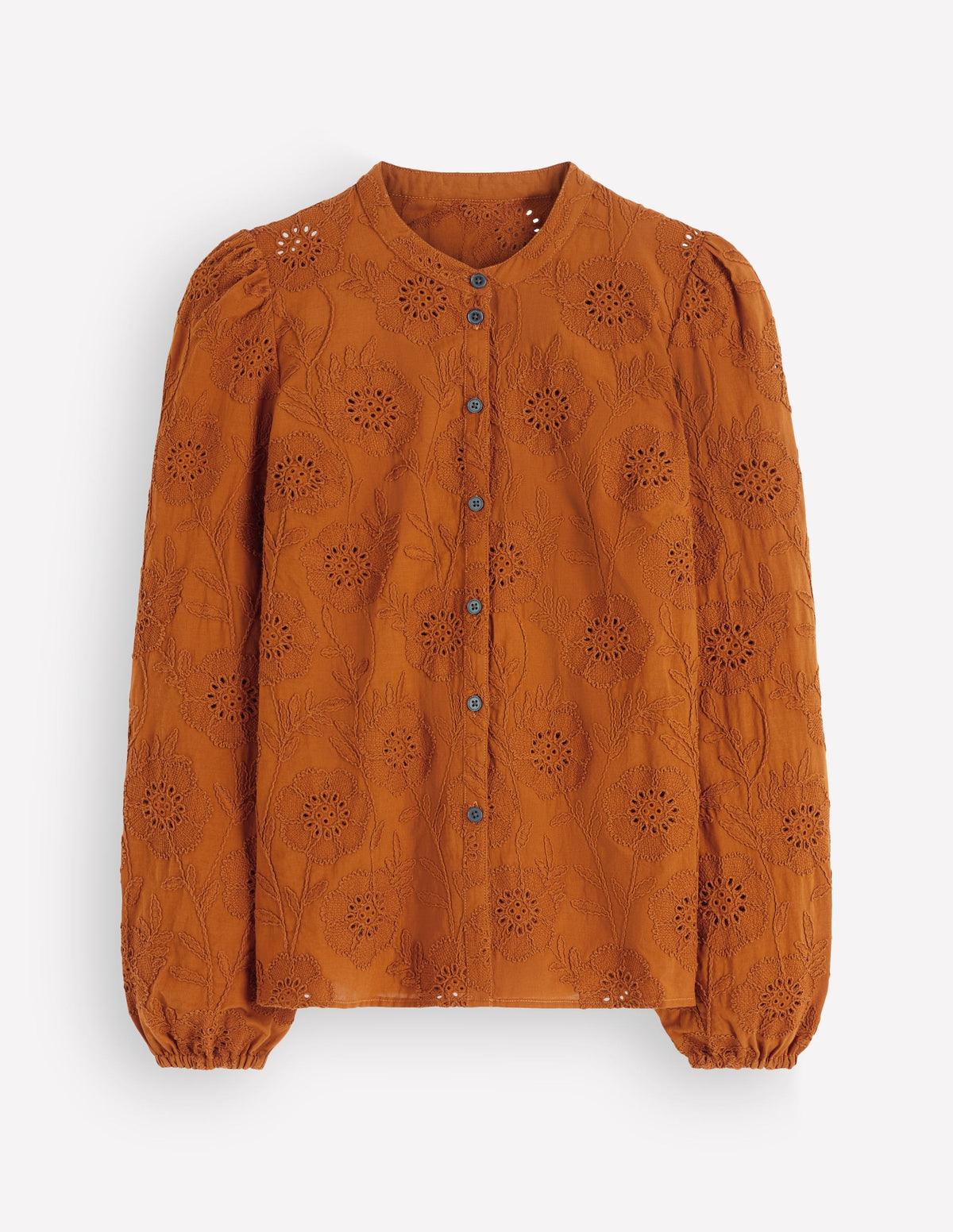 Top en coton et broderie anglaise-Amande sucrée - Image 5