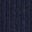 Gerippte Strickjacke mit Samtbesatz-Marineblau