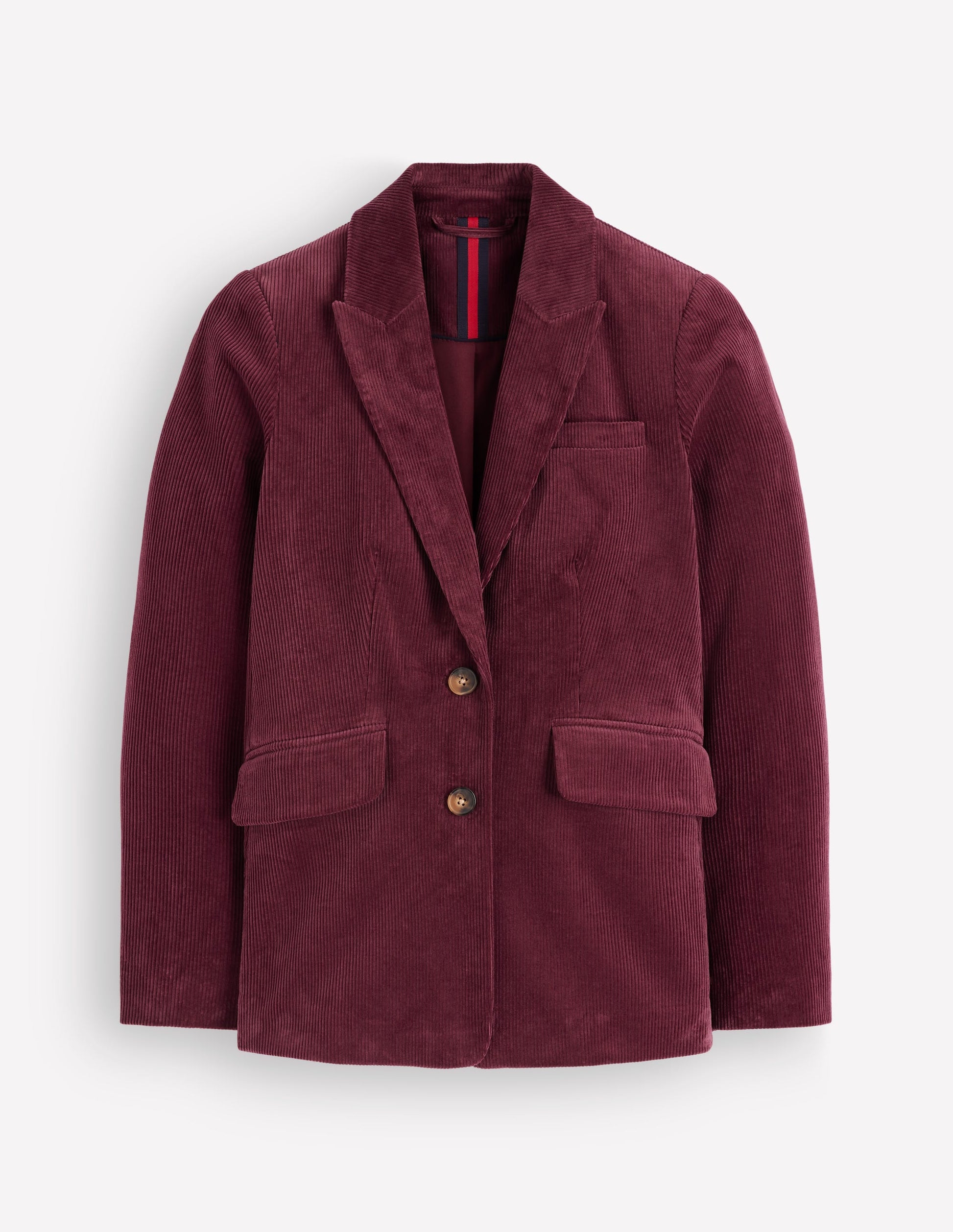 Stamford Cordblazer-Dunkles Purpur-7