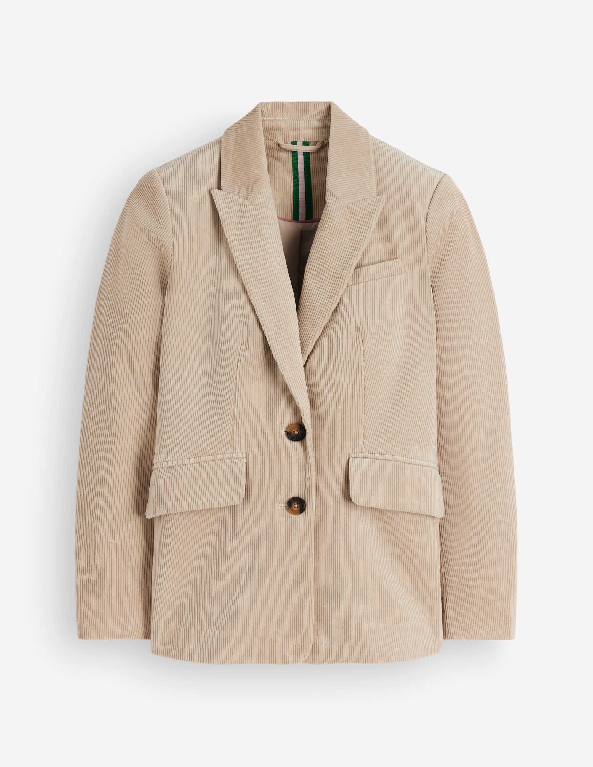 Blazer Stamford en velours côtelé-Crème - Image 9