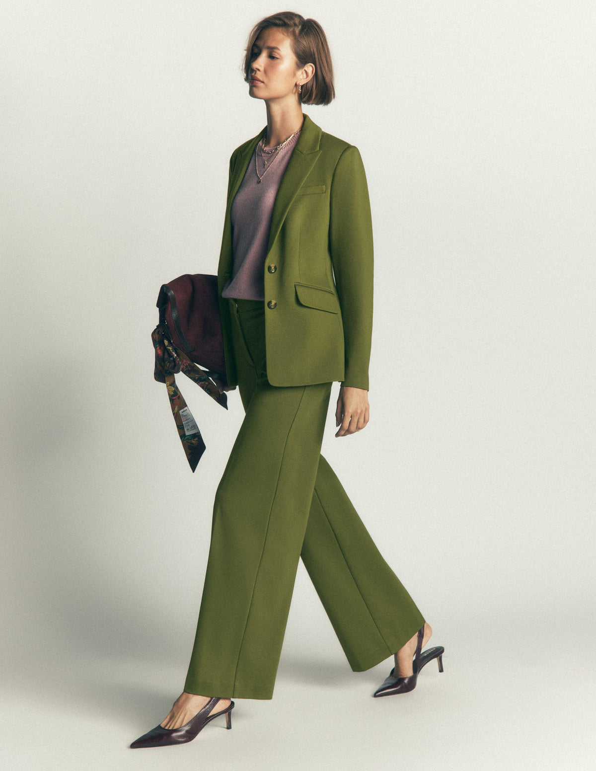 Stamford Ponte-Blazer-Waldgrün - Image 4