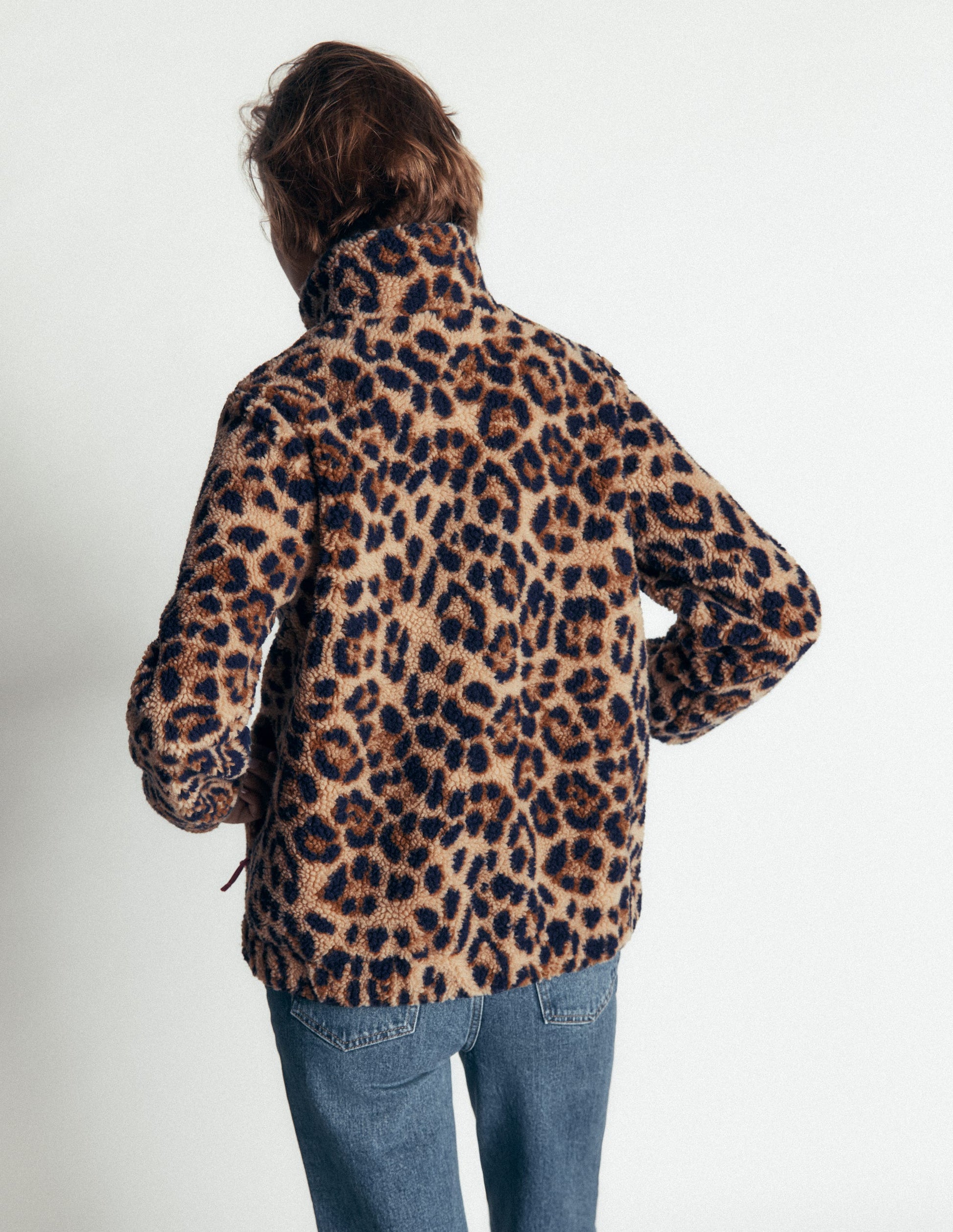 Veste Alnwick en borg-Taupe clair, motif Brushed Animal-3