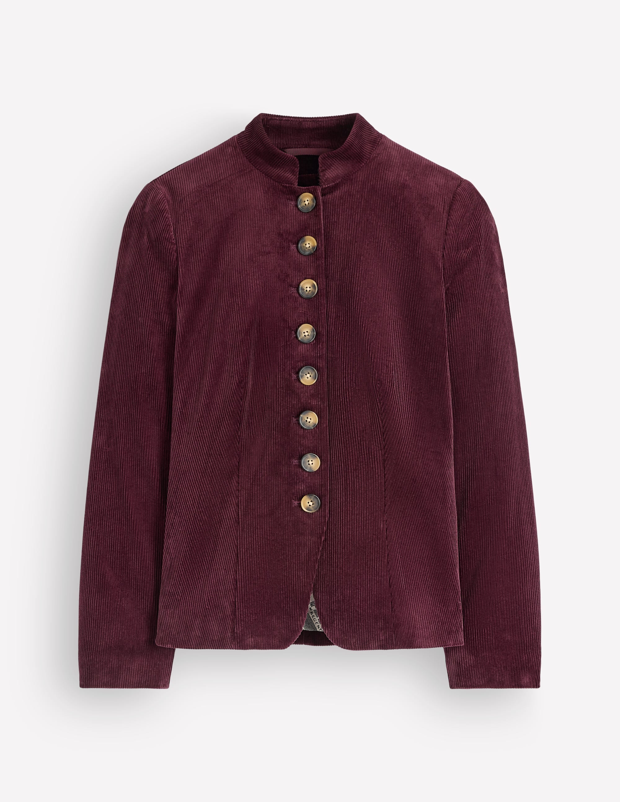 Hereford Cordjacke im Military-Stil-Dunkle Kirsche - Image 6