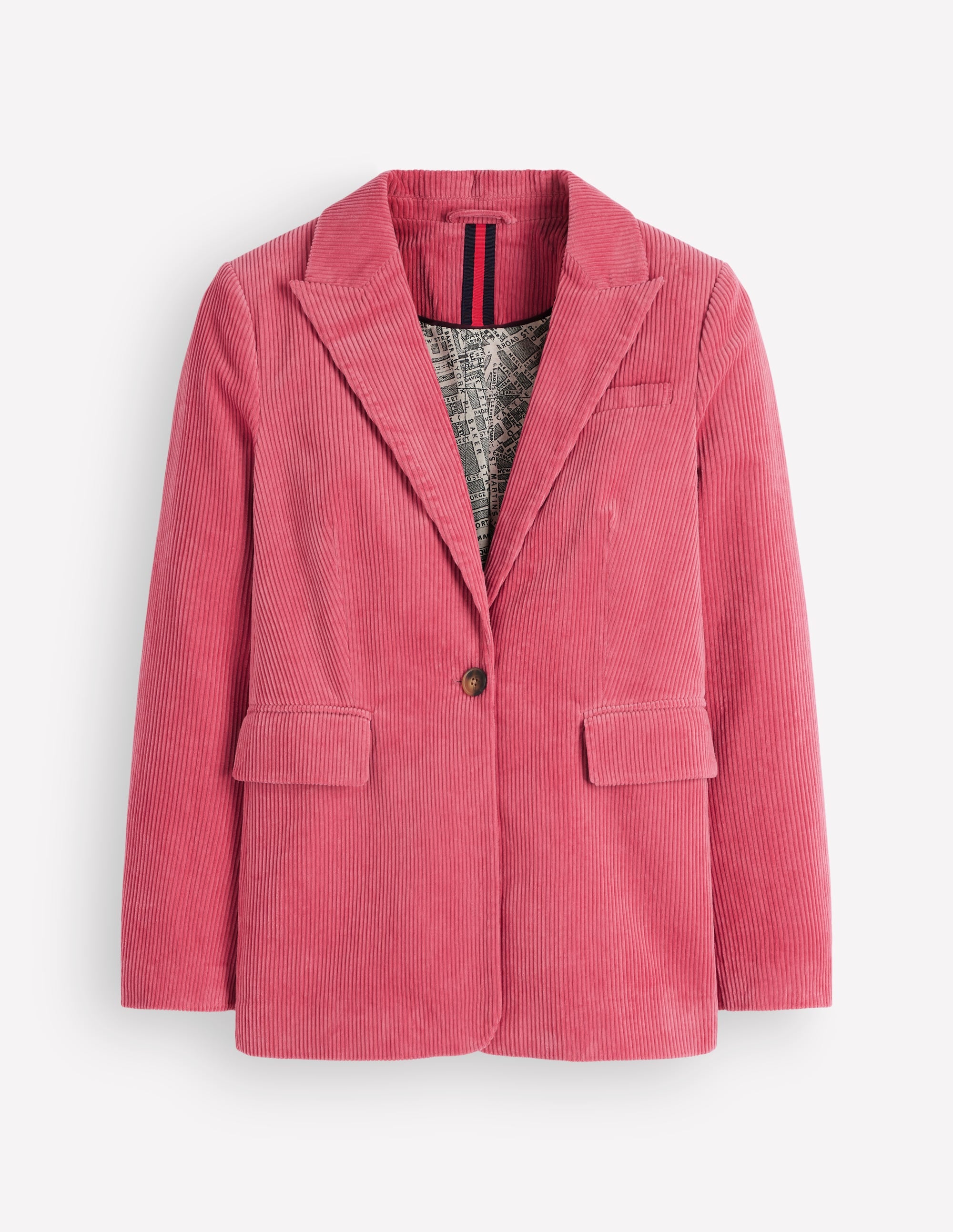 Woodbridge Cord-Blazer-Kirschrot - Image 6