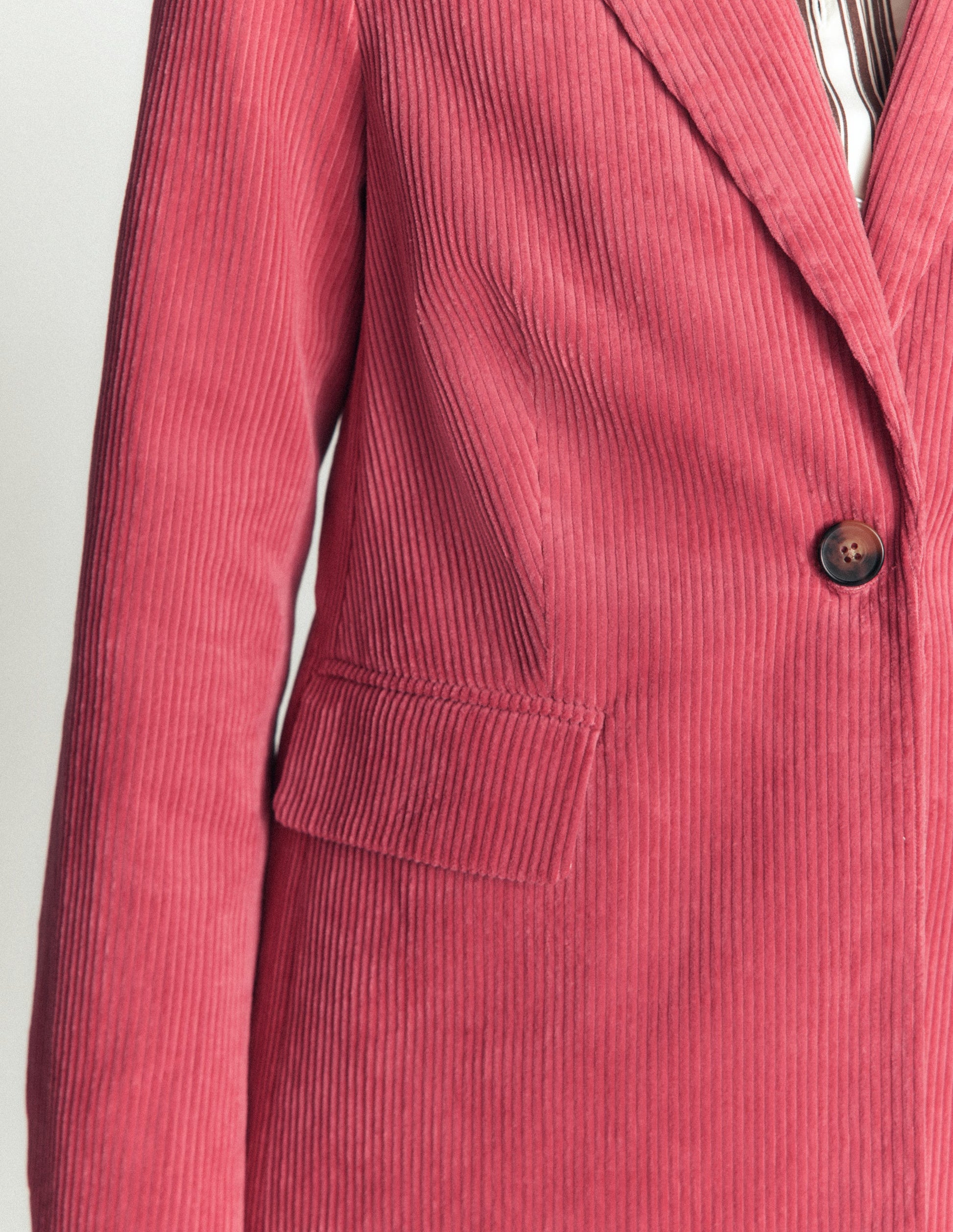 Woodbridge Cord-Blazer-Kirschrot-3