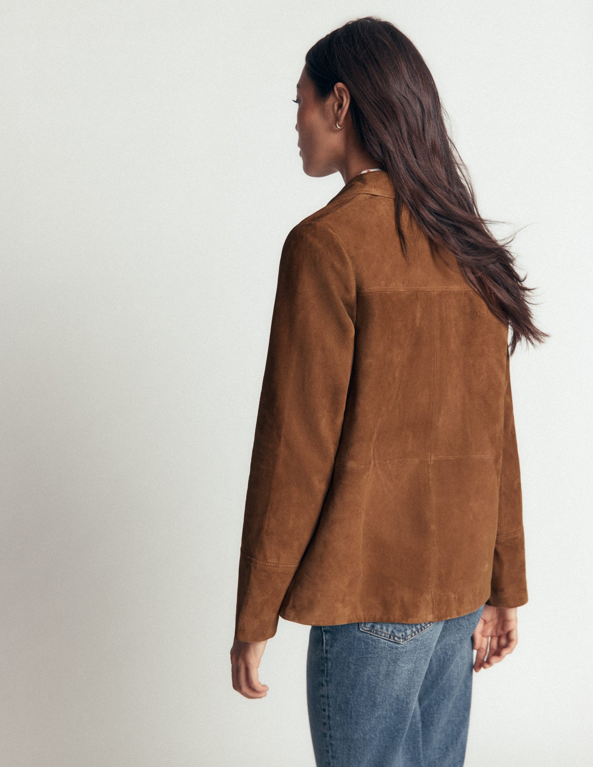 Fife Suede Chore Jacket-Tan-5