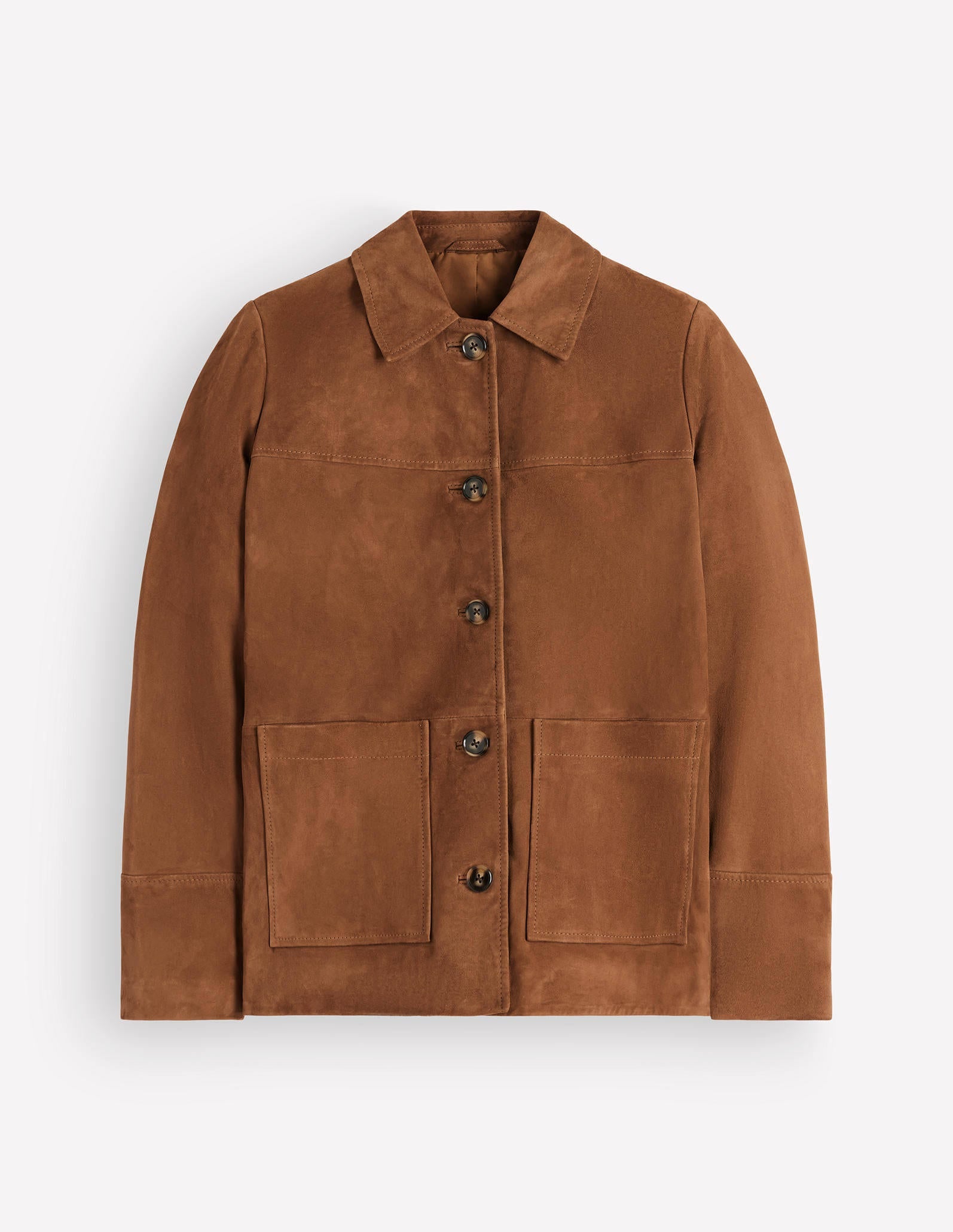 Fife Suede Chore Jacket-Tan-8