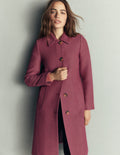 Aylesford Midi Coat-Herringbone