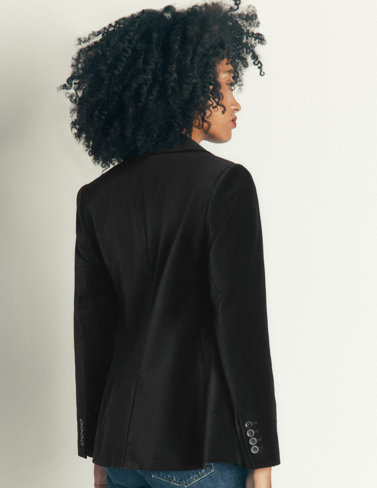 Stamford Velvet Blazer-Black-3