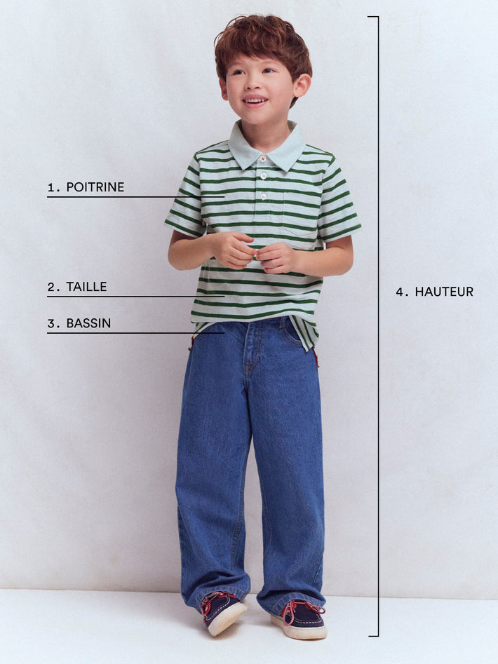 How to measure – Doudoune repliable-Animals/Stripe