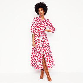 Robe Midi Boden Color Block Ponte, Bleu Marine, Taille 12 (équivalent FR 44/46)