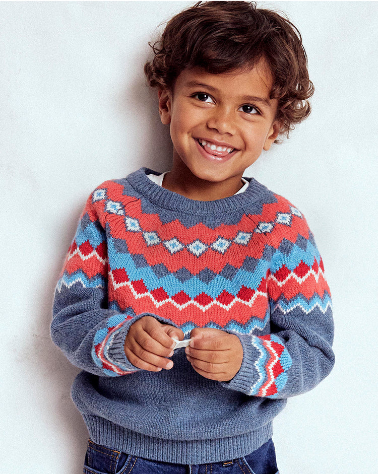 Fair-isle pullover ansehen