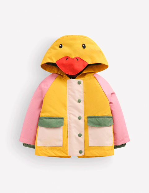 Wasserabweisender 3-in-1-Mantel-Color Blocking Ente - Image 2