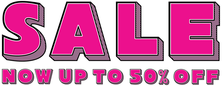 SALE: Jetzt bis zu 50% Rabatt 