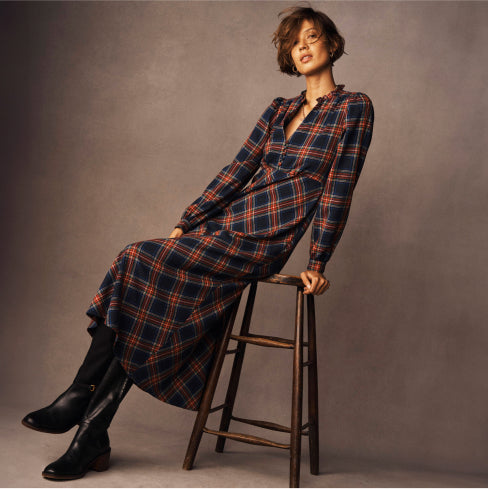 Damen Kleider mit Muster