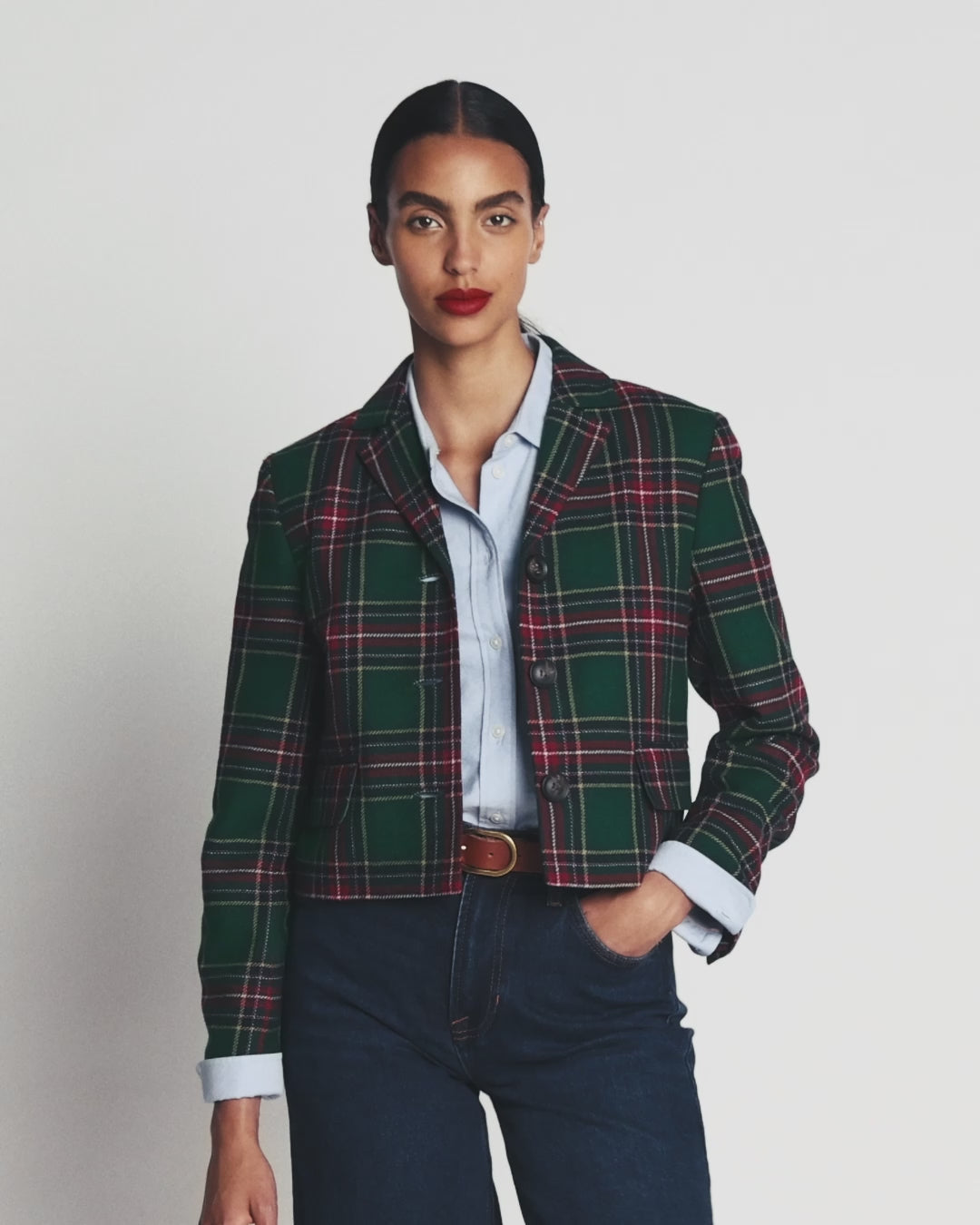 Dartmouth Blazer aus Wollmischgewebe