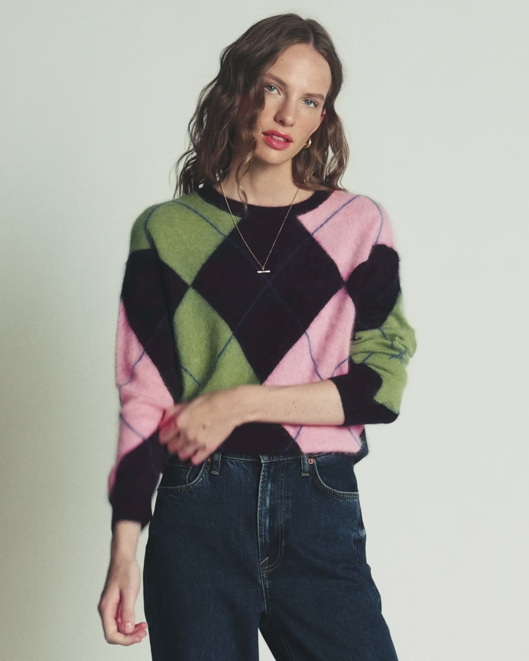 Kat Pullover aus gebürstetem Kaschmir