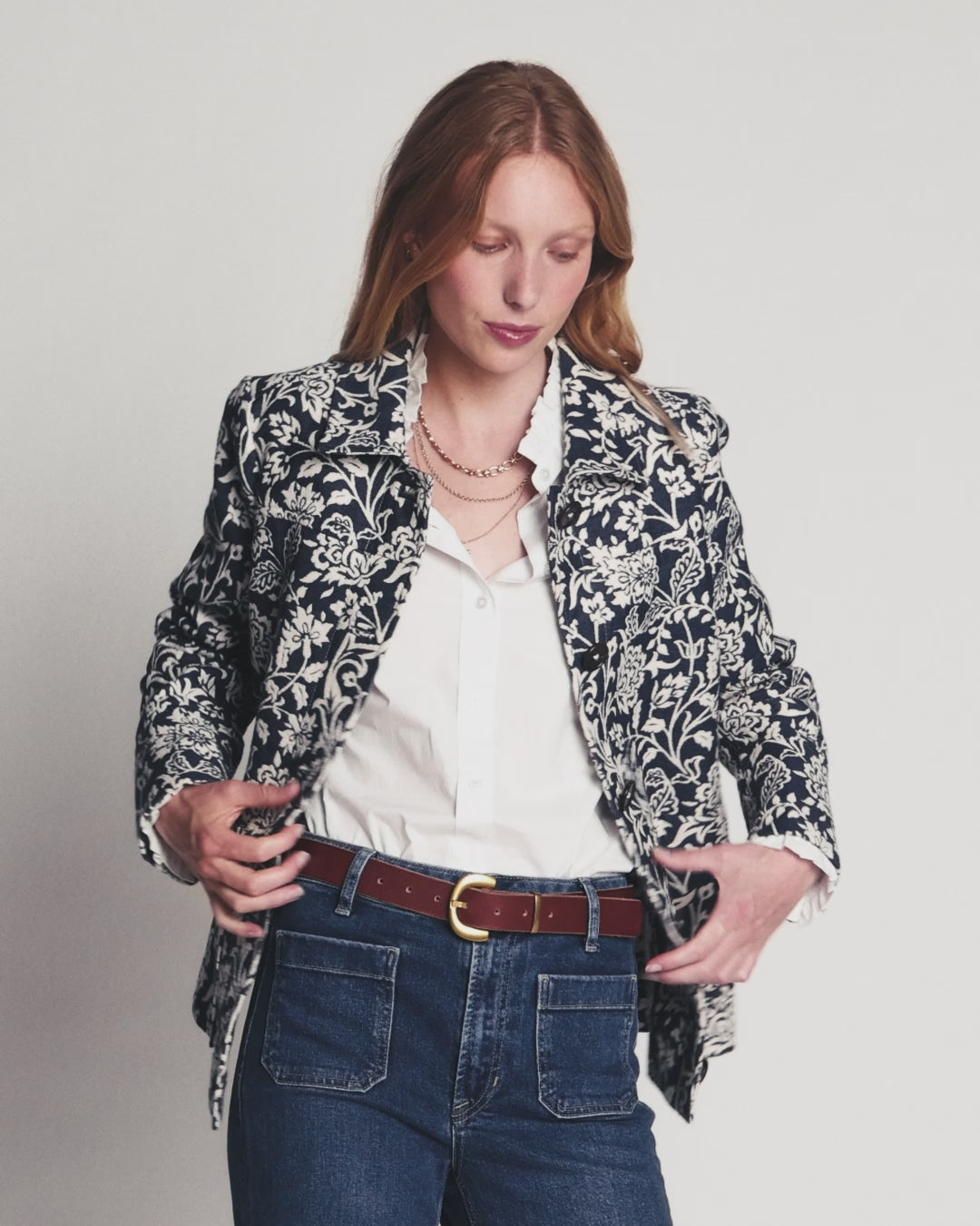 Fife Jacquard-Arbeitsjacke