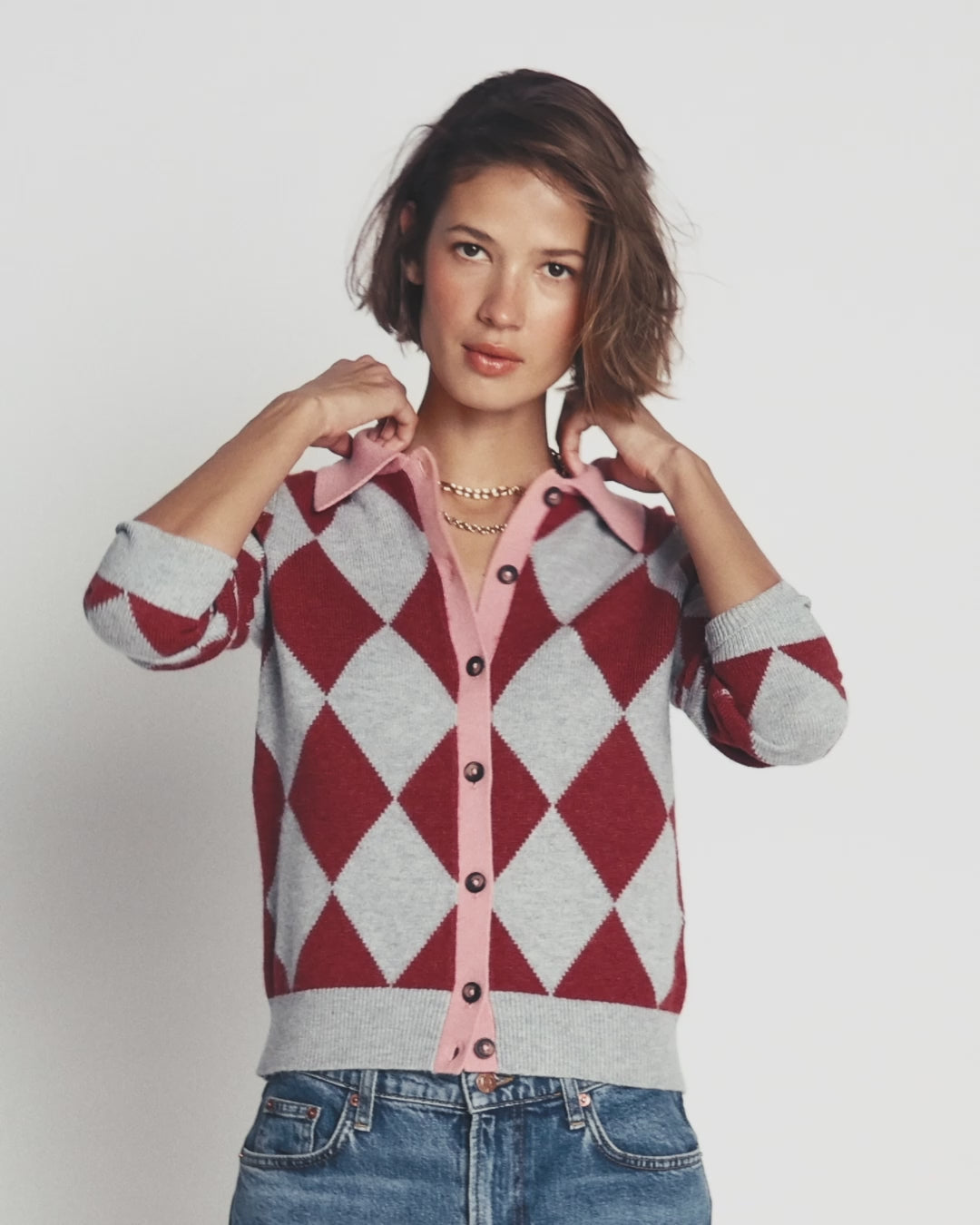Ariadne Strickjacke aus Alpaka-Mischung