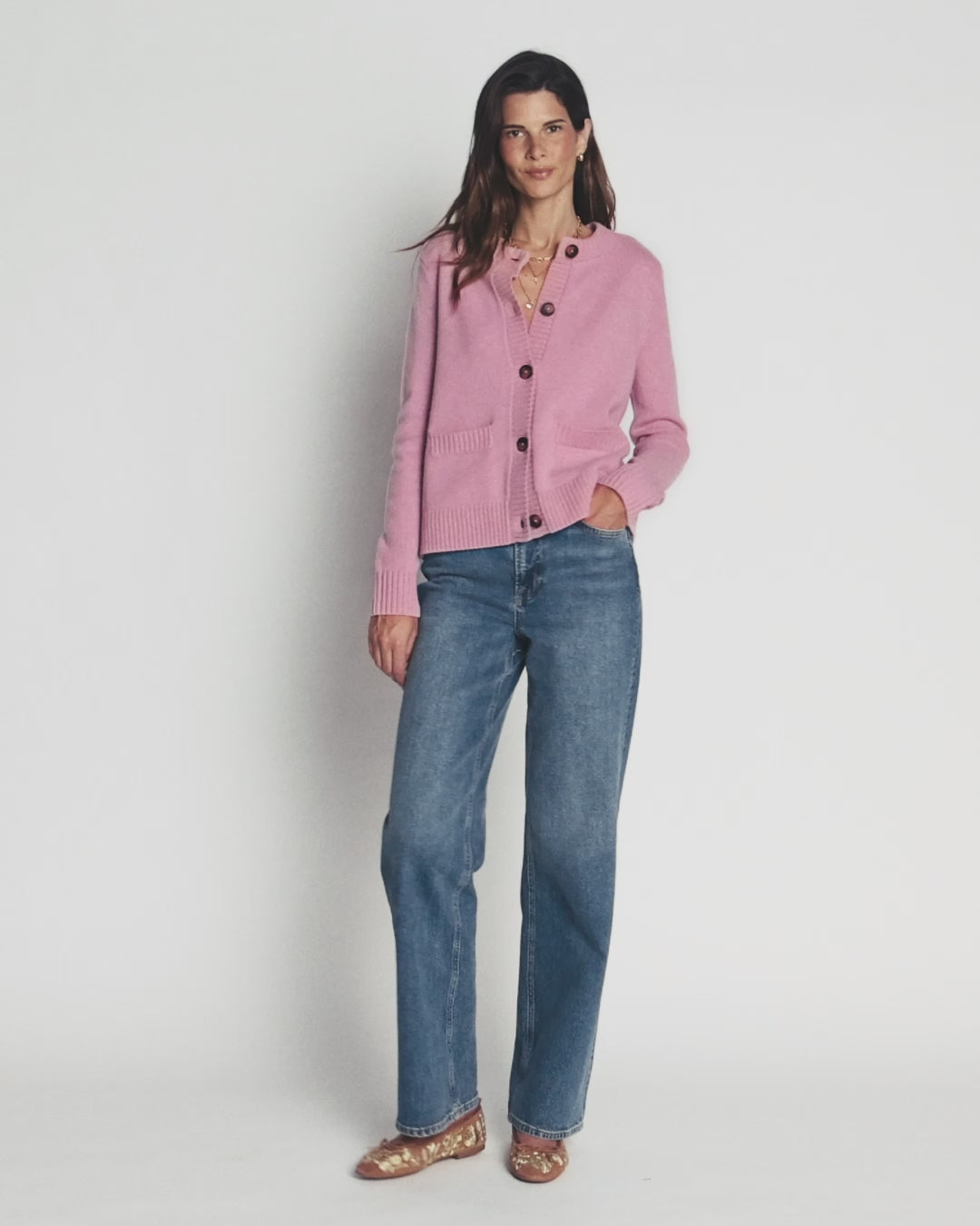 Marta Strickjacke aus Merinowolle